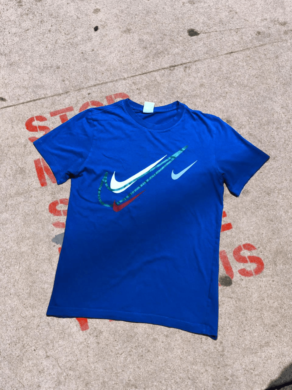 Nike Nike Men's Sportswear Multi Logo Muscle Tee Top T Shirt Size US S / EU 44-46 / 1 - 1 Thumbnail