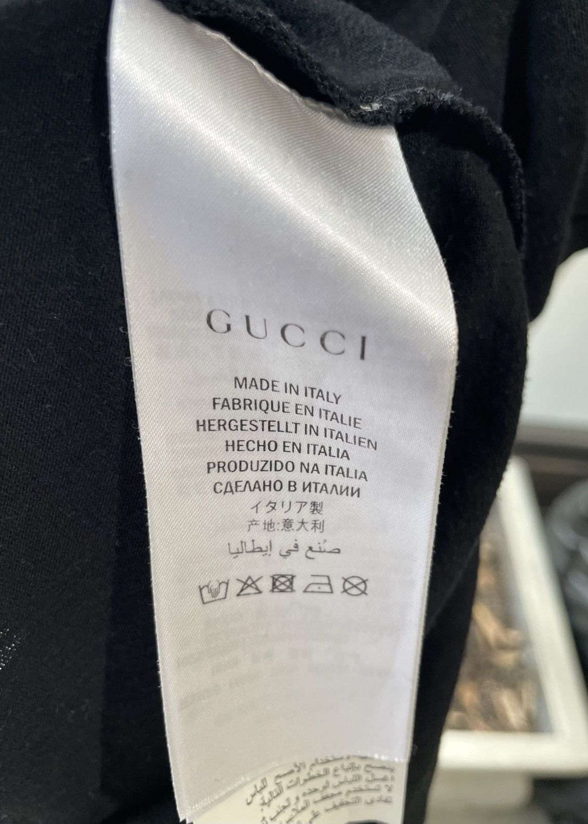 Gucci Gucci Logo Washed Print T-shirt Size US M / EU 48-50 / 2 - 4 Thumbnail