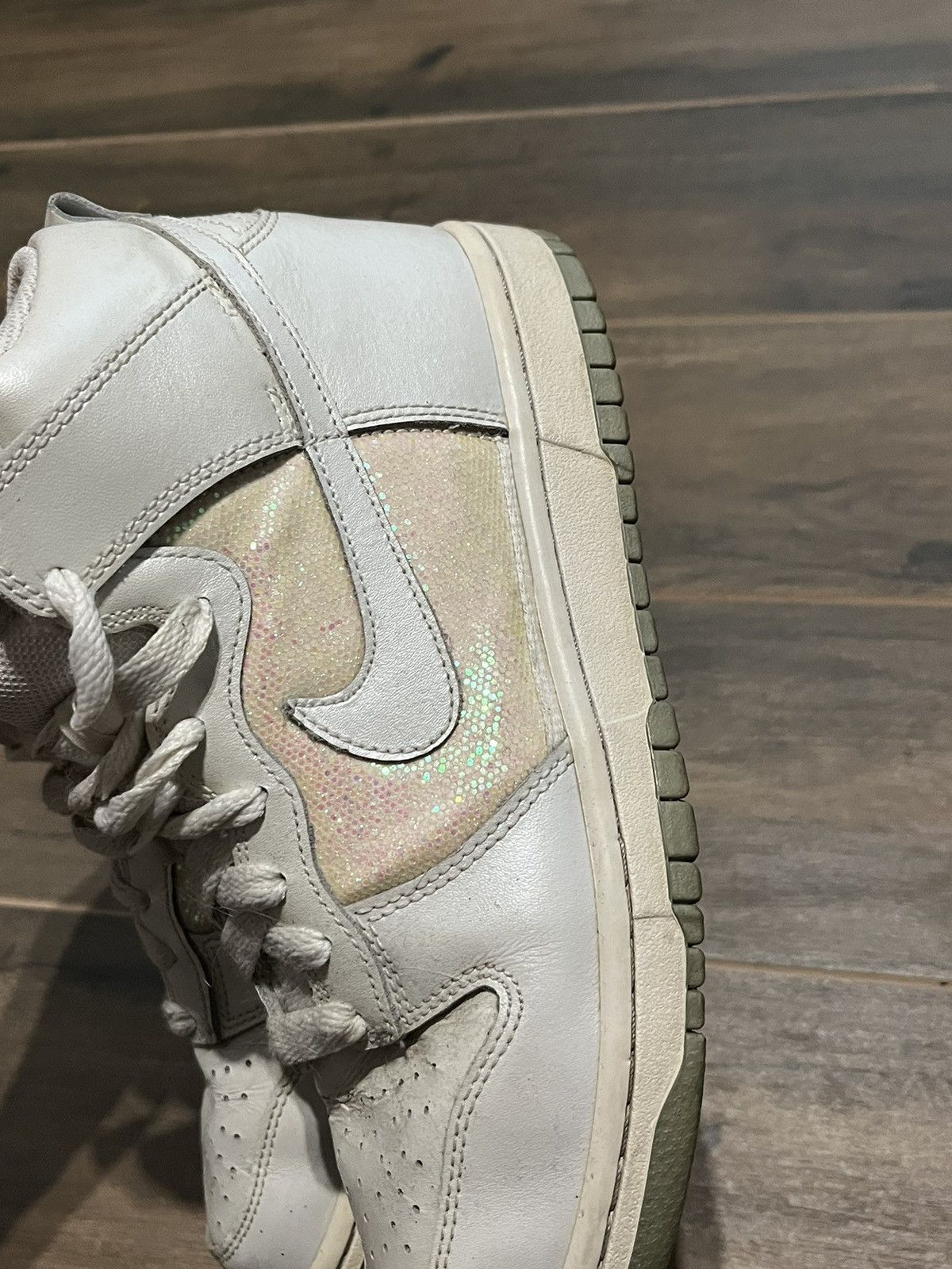 Nike Nike Dunk High Metallic Luster Size US 5.5 / EU 38 - 10 Thumbnail
