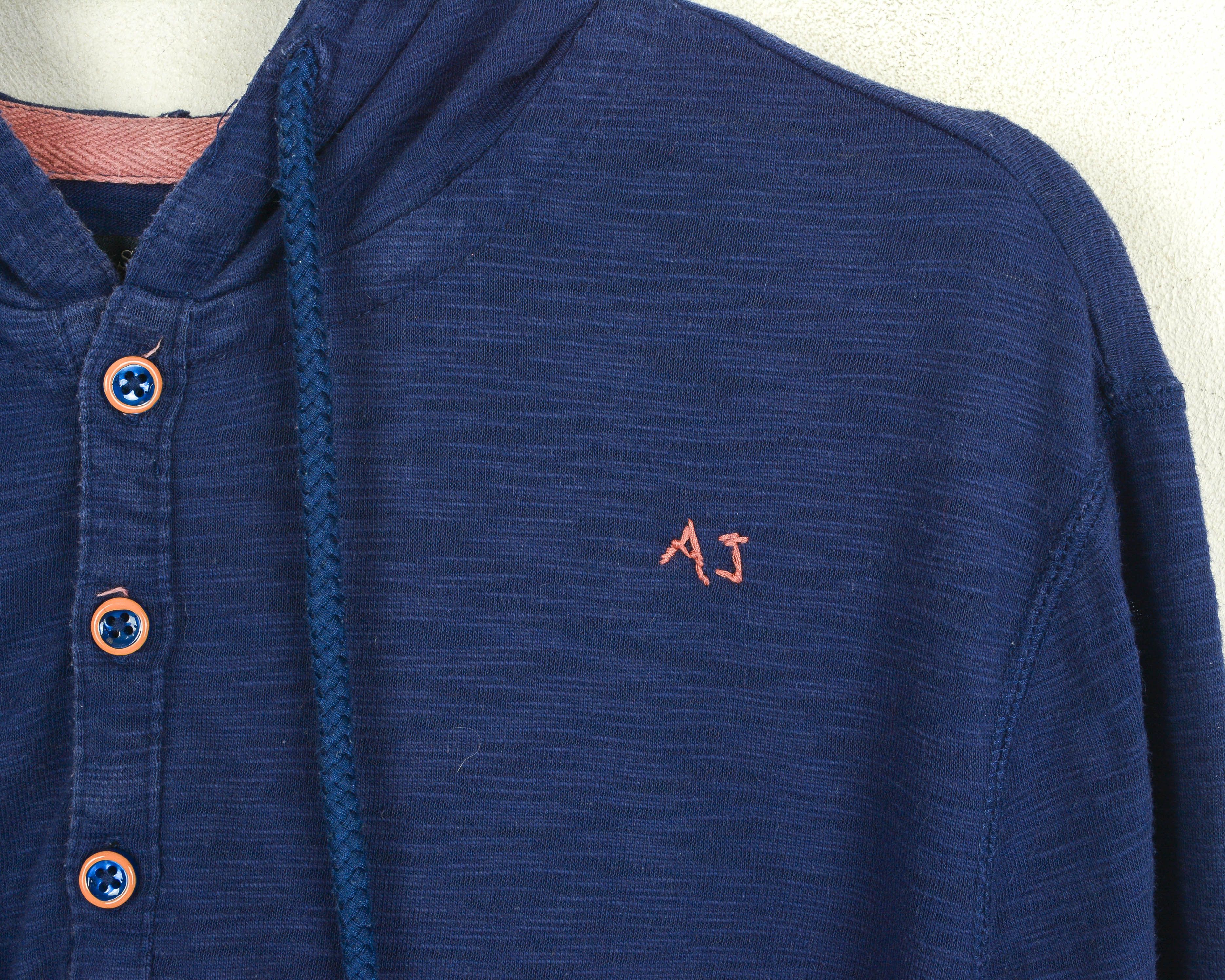 Armani ARMANI Jeans Men L Shirt Slim Fit Hoodie Long Sleeve Size US L / EU 52-54 / 3 - 3 Thumbnail