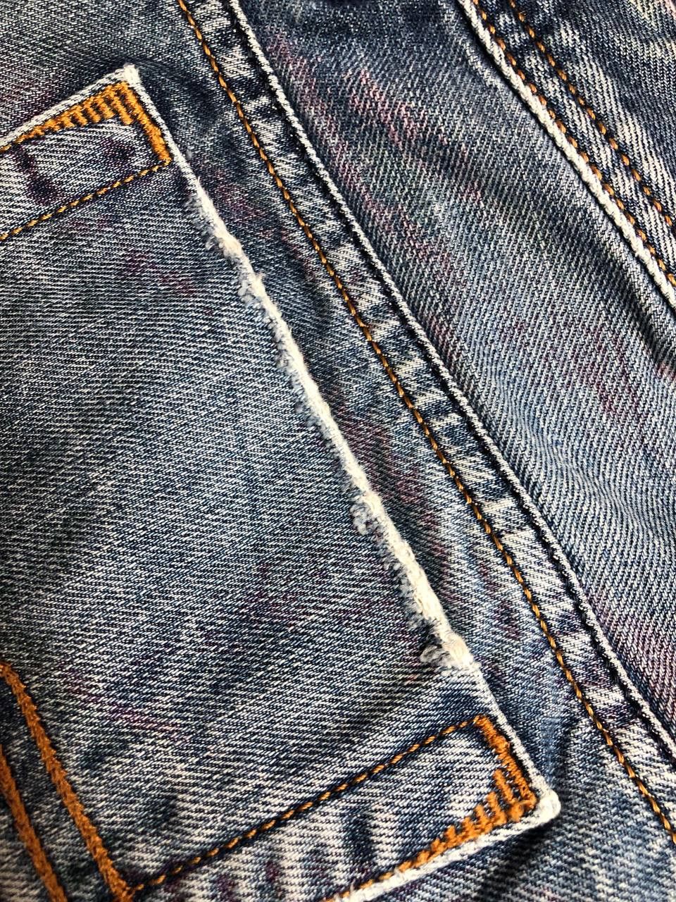 Diesel × Vintage Vintage Y2K Diesel Washed Distressed Denim Jeans Slim Size US 33 - 11 Thumbnail