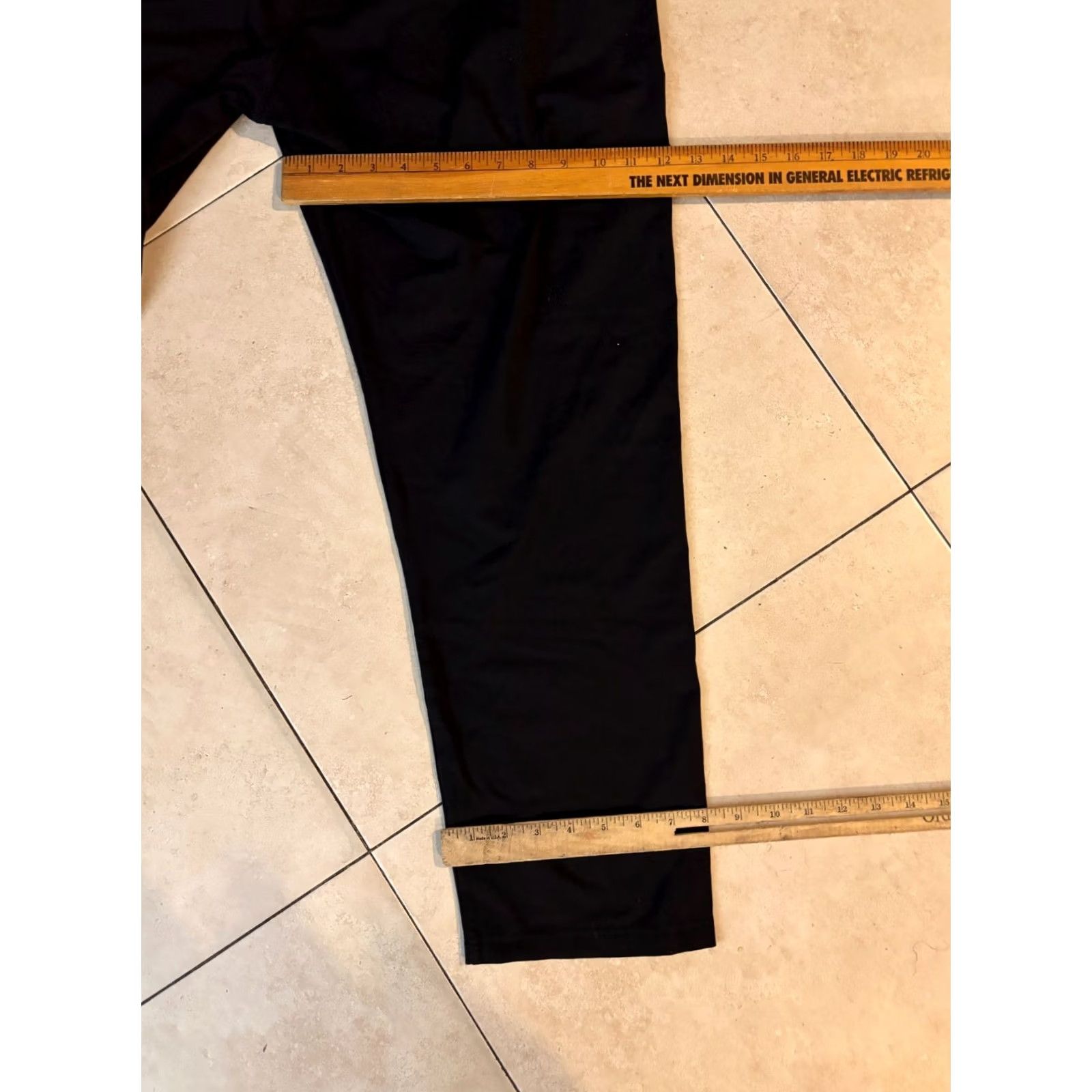 Vintage Public Rec Black Chino Pants Mens 36x30 Straight Leg Casual 5 Pocket Zip Fly Size US 36 / EU 52 - 8 Thumbnail