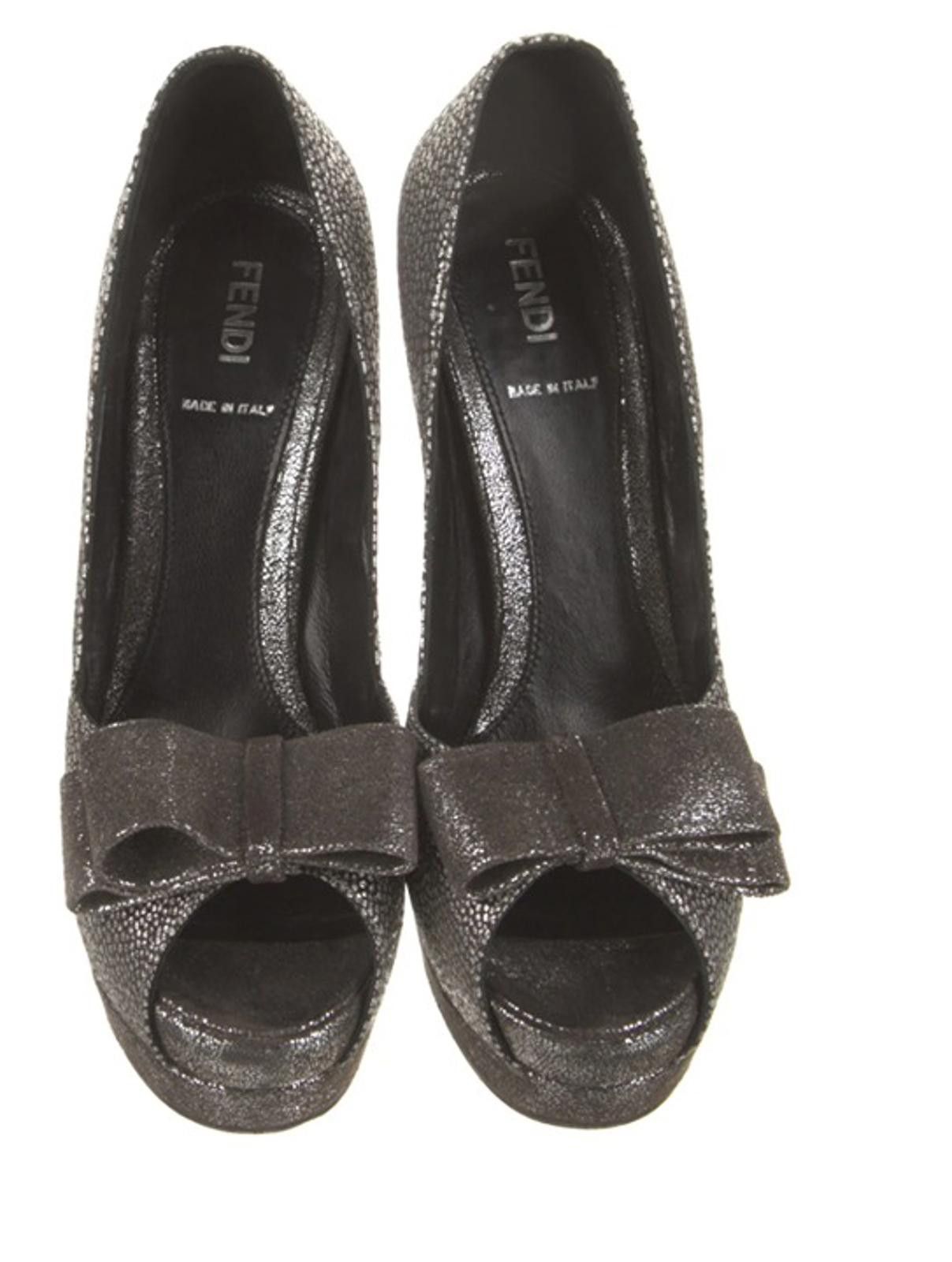Fendi Fendi Bow Pumps (Leather) - SIZE 7.5 Size US 7.5 / IT 37.5 - 3 Thumbnail