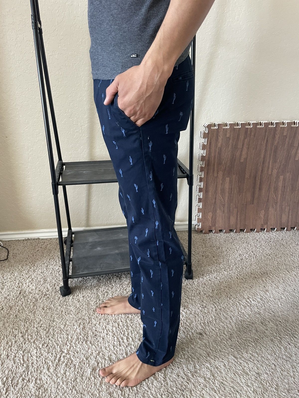 Scotch & Soda Wanderer Cactus & Palms FF trousers Size US 28 / EU 44 - 4 Thumbnail