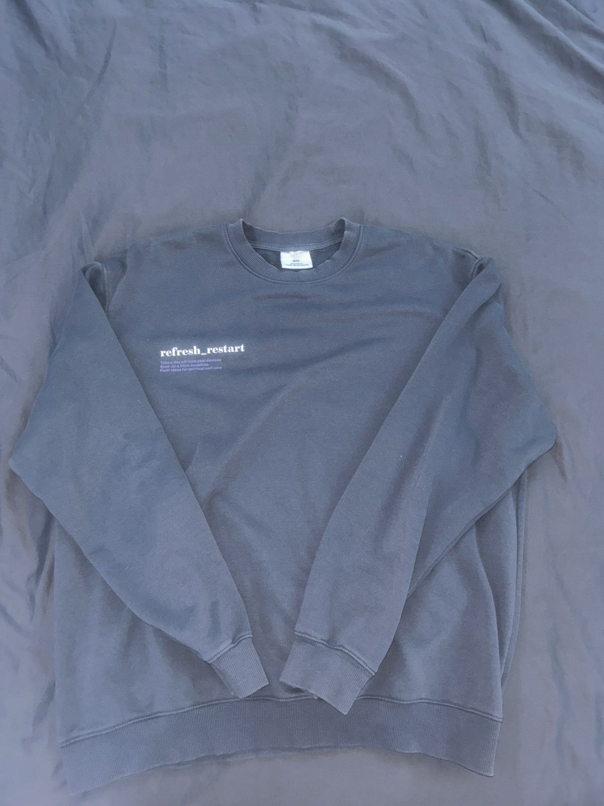 H&M × Vintage Vintage Grey H&M Crewneck Size US L / EU 52-54 / 3 - 2 Thumbnail