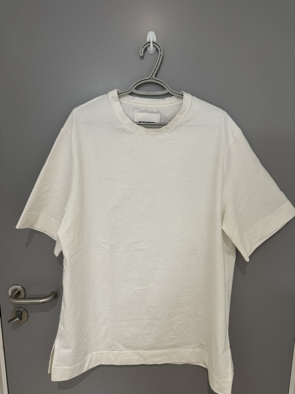 Jil Sander Plain Textured Oversized T-shirt Size US M / EU 48-50 / 2 - 2 Thumbnail
