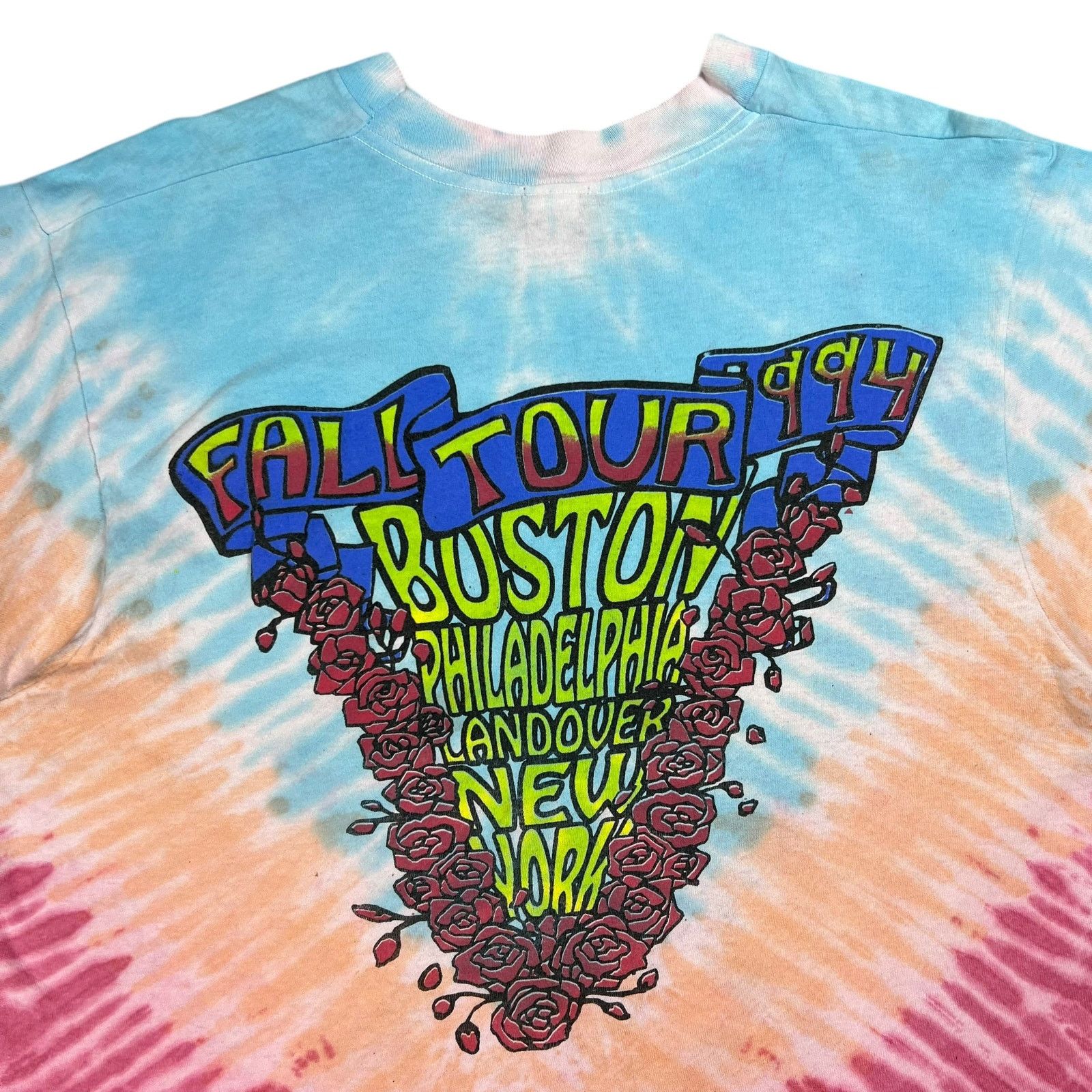 Band Tees × Fruit Of The Loom × Grateful Dead 1994 Grateful Dead Live Dead Philadelphia Liberty Bell tee Size US L / EU 52-54 / 3 - 8 Thumbnail