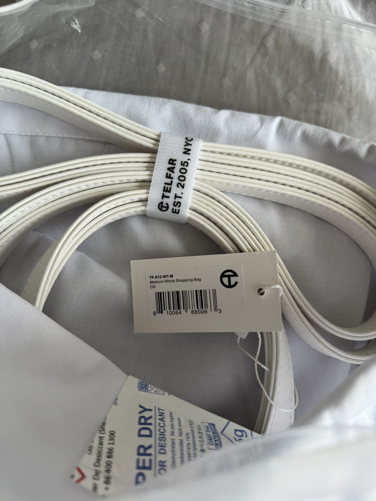 Telfar Telfar White Medium Bag Size ONE SIZE - 2 Thumbnail