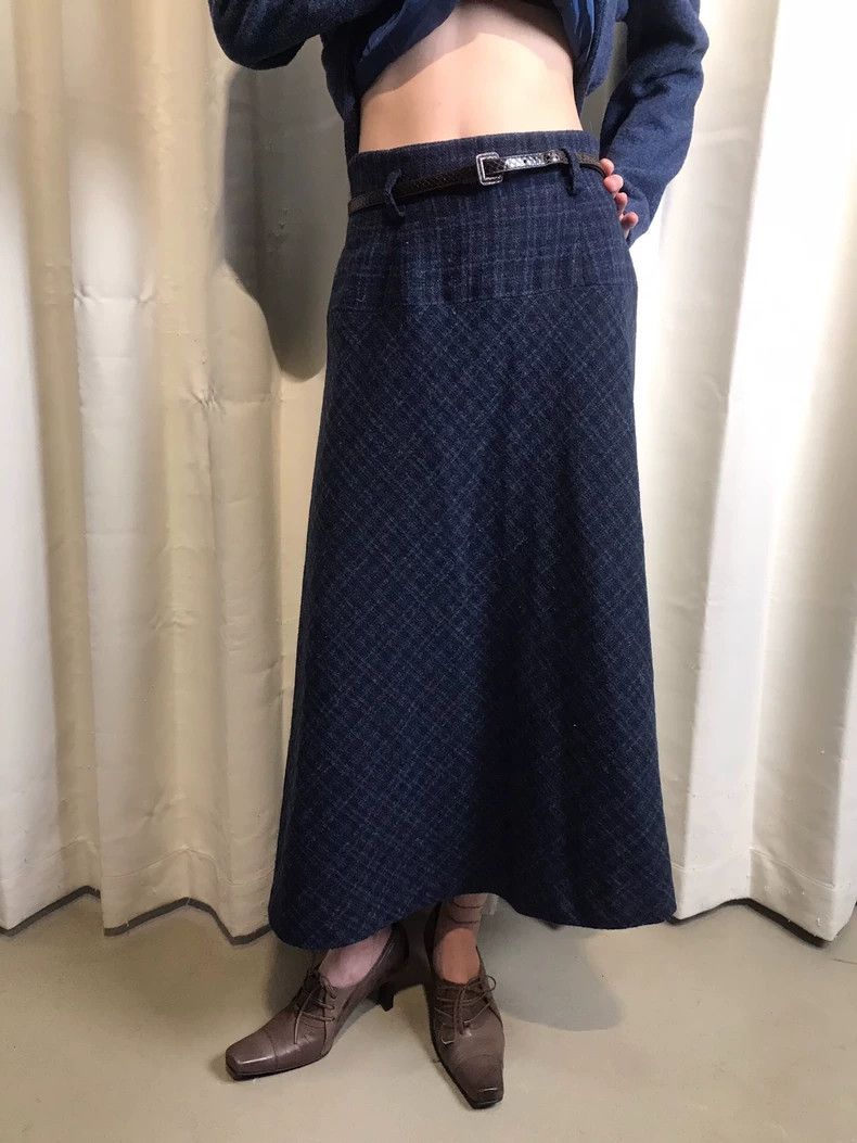 Kenzo Kenzo Vintage Showa woolen floral embroidered check set Size XS / US 0-2 / IT 36-38 - 7 Thumbnail