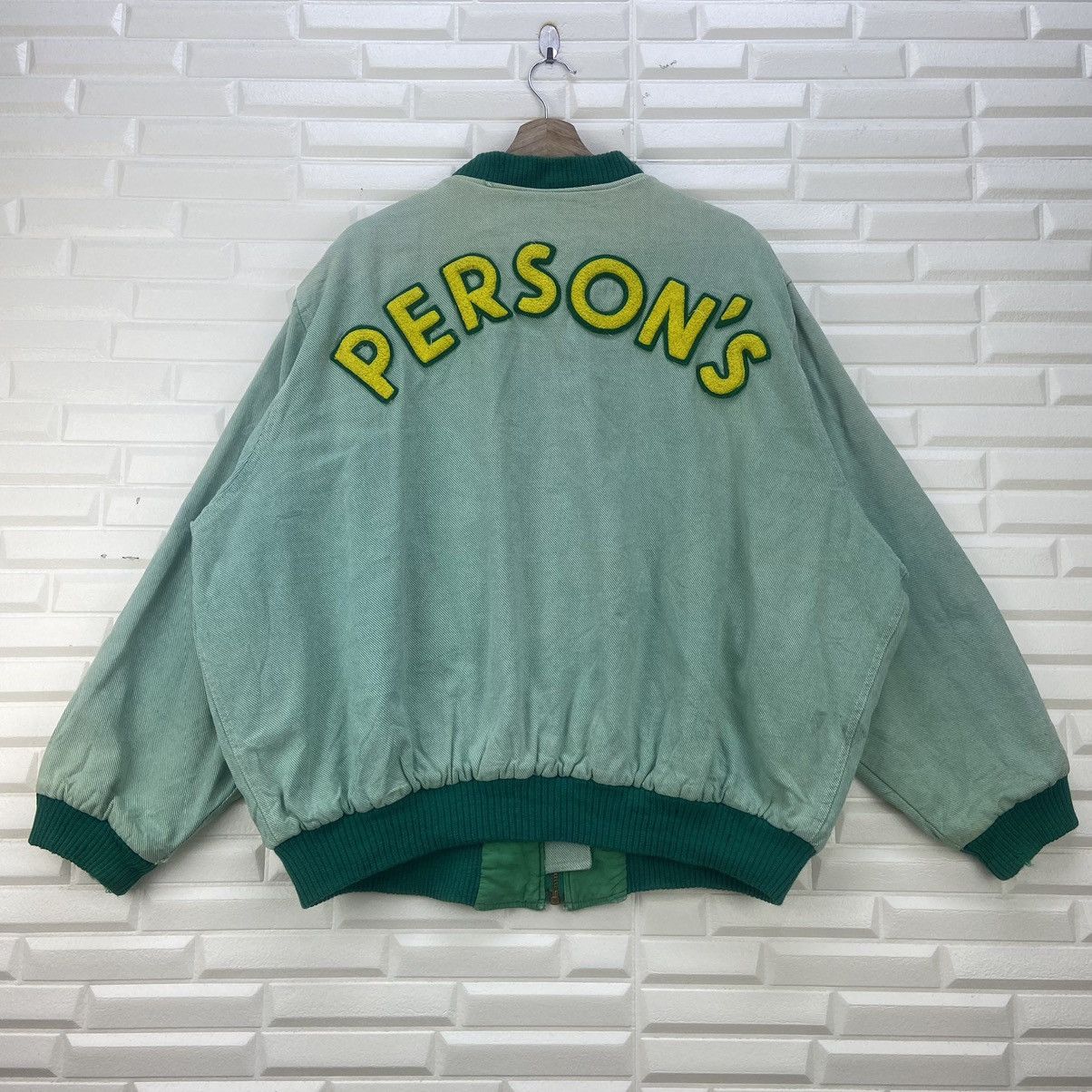 PERSON'S × Vintage Vintage Person’s Indian Junior College Loose Oversize Jacket Size US L / EU 52-54 / 3 - 1 Thumbnail