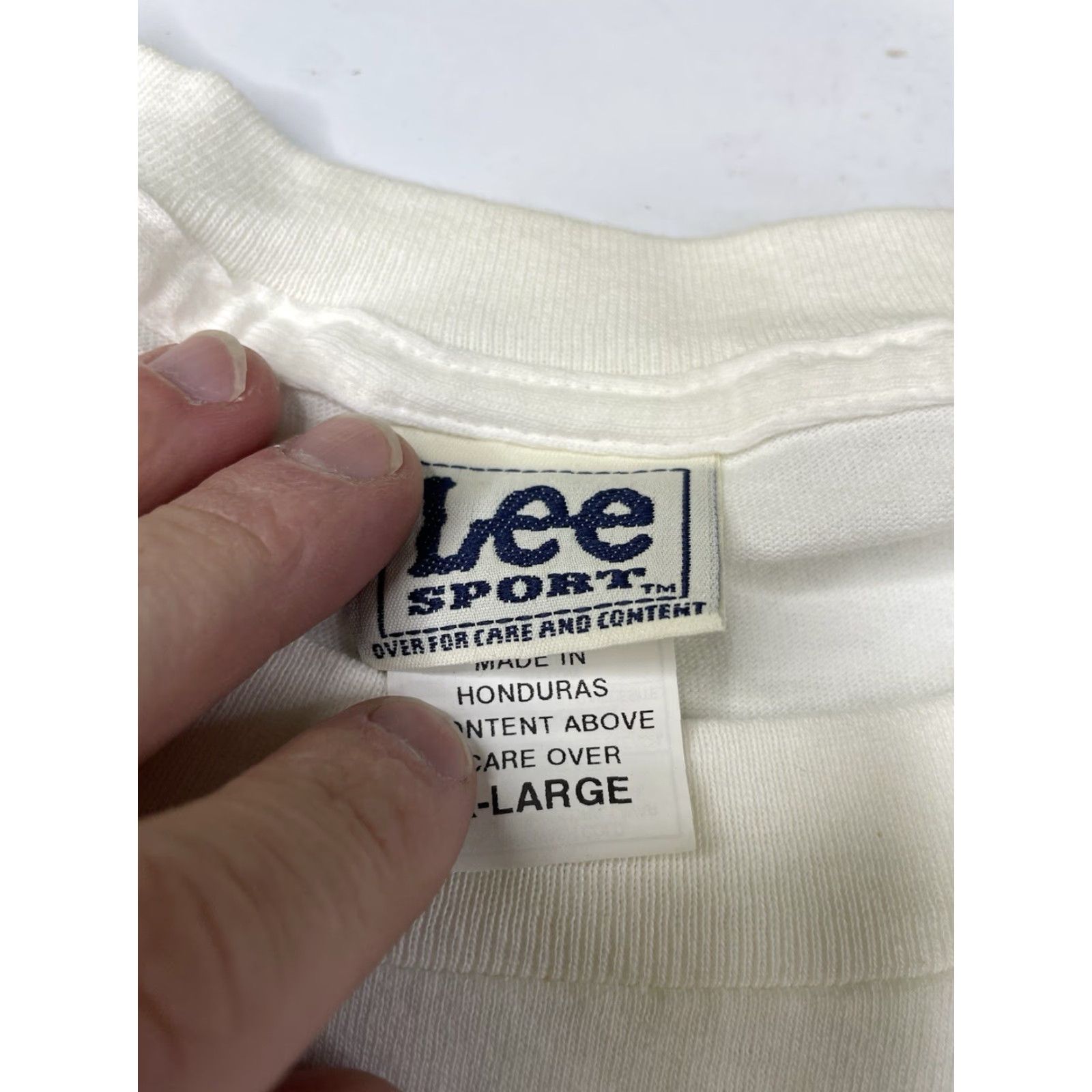 Lee VINTAGE New York Yankees 2001 American League Champions T-Shirt XL White World Series Men XL Size US XL / EU 56 / 4 - 3 Thumbnail