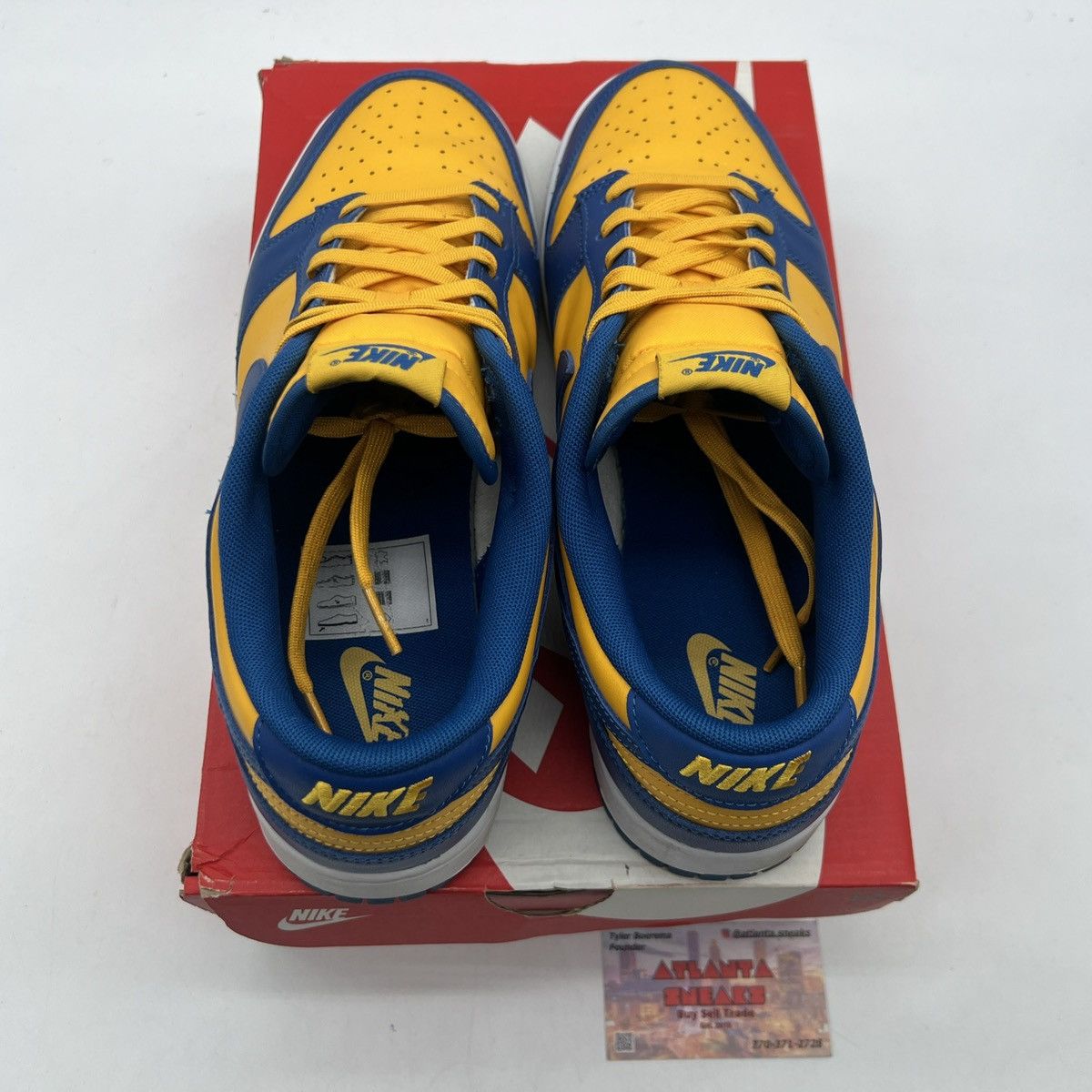 Nike Nike dunk low ucla Size US 11.5 / EU 44-45 - 9 Thumbnail