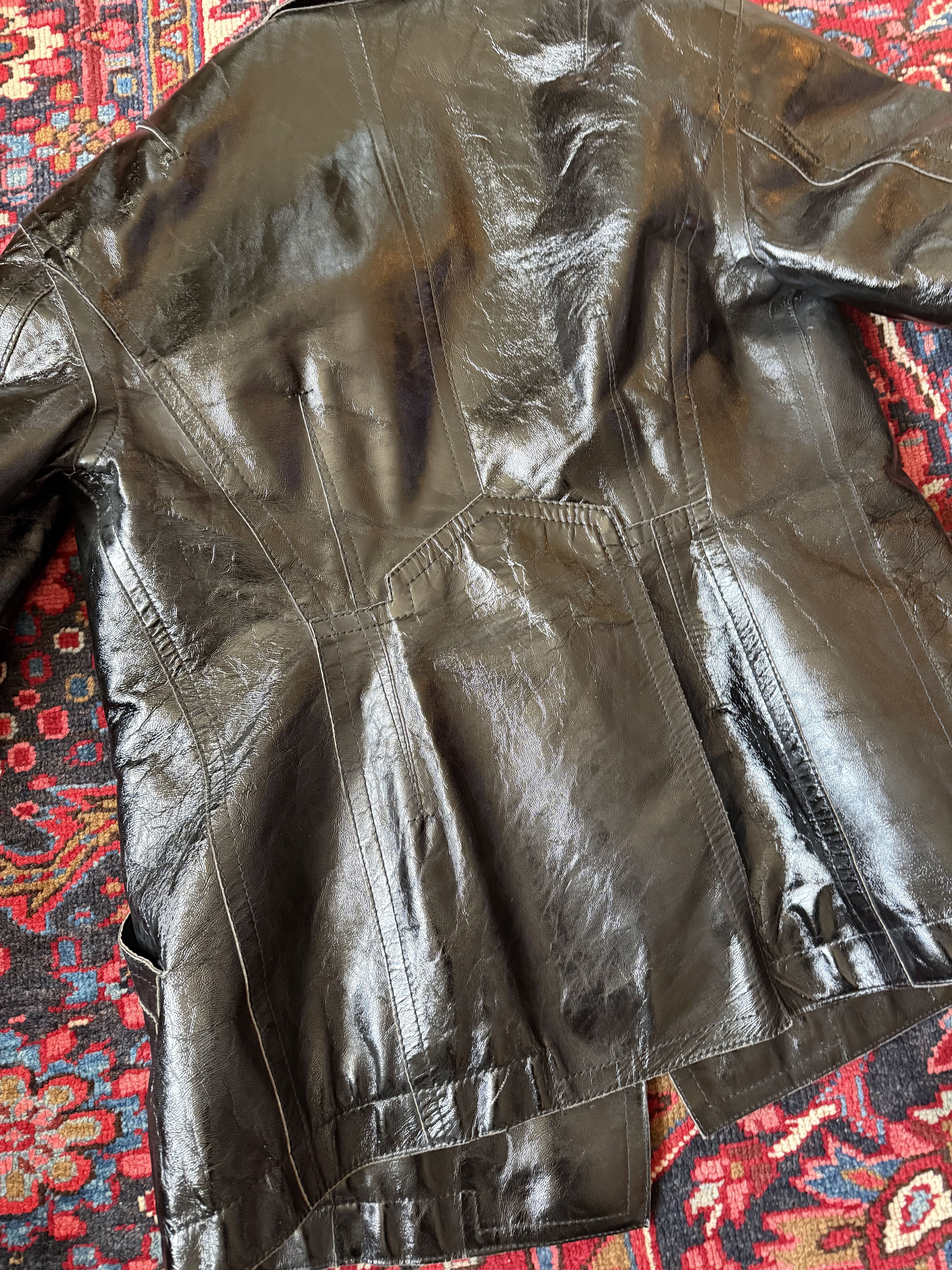Dirk Bikkembergs Vintage Padded Leather Coat Size US L / EU 52-54 / 3 - 11 Thumbnail