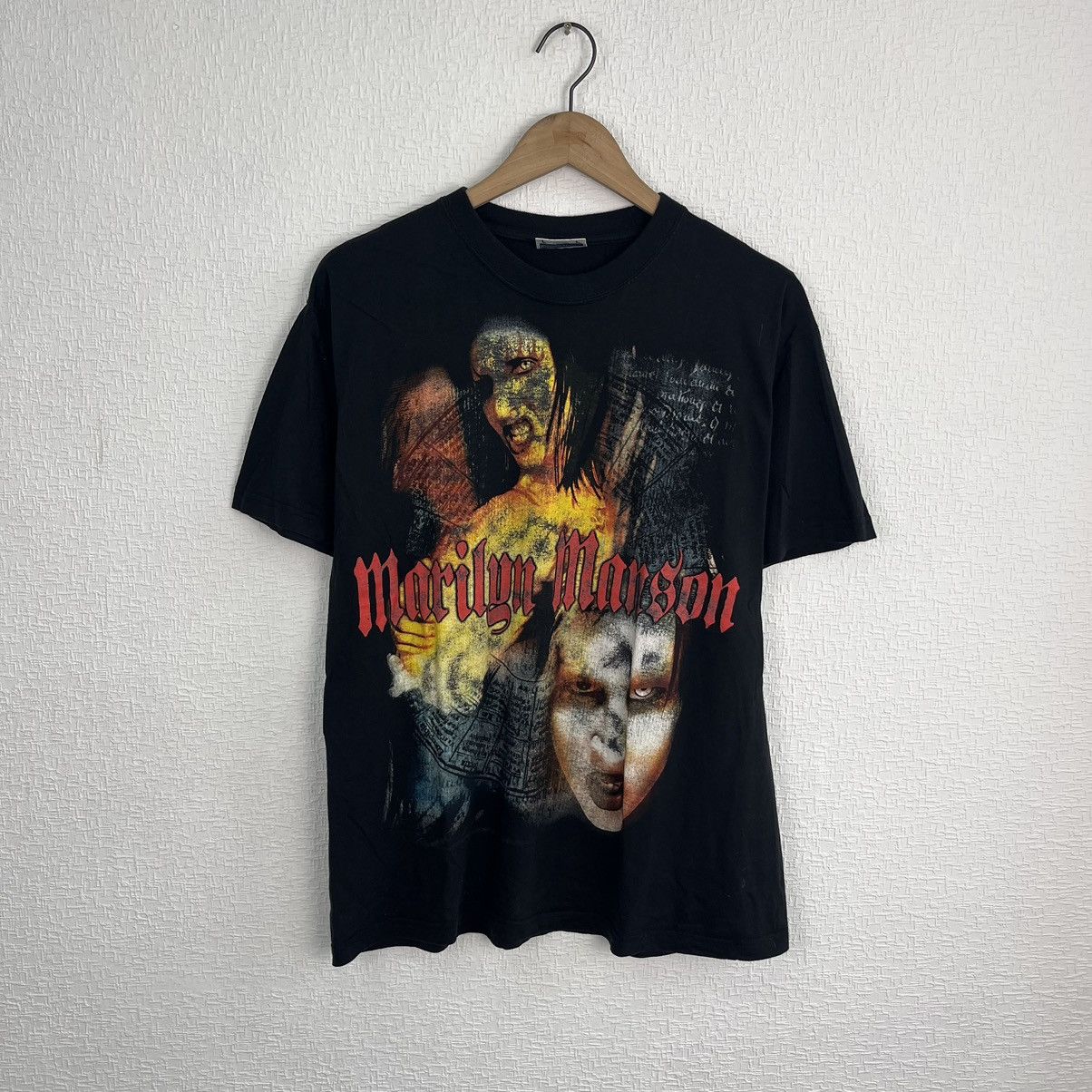 VINTAGE 90's MARILYN MANSON TETRAGRAMMATON TEE T-SHIRT