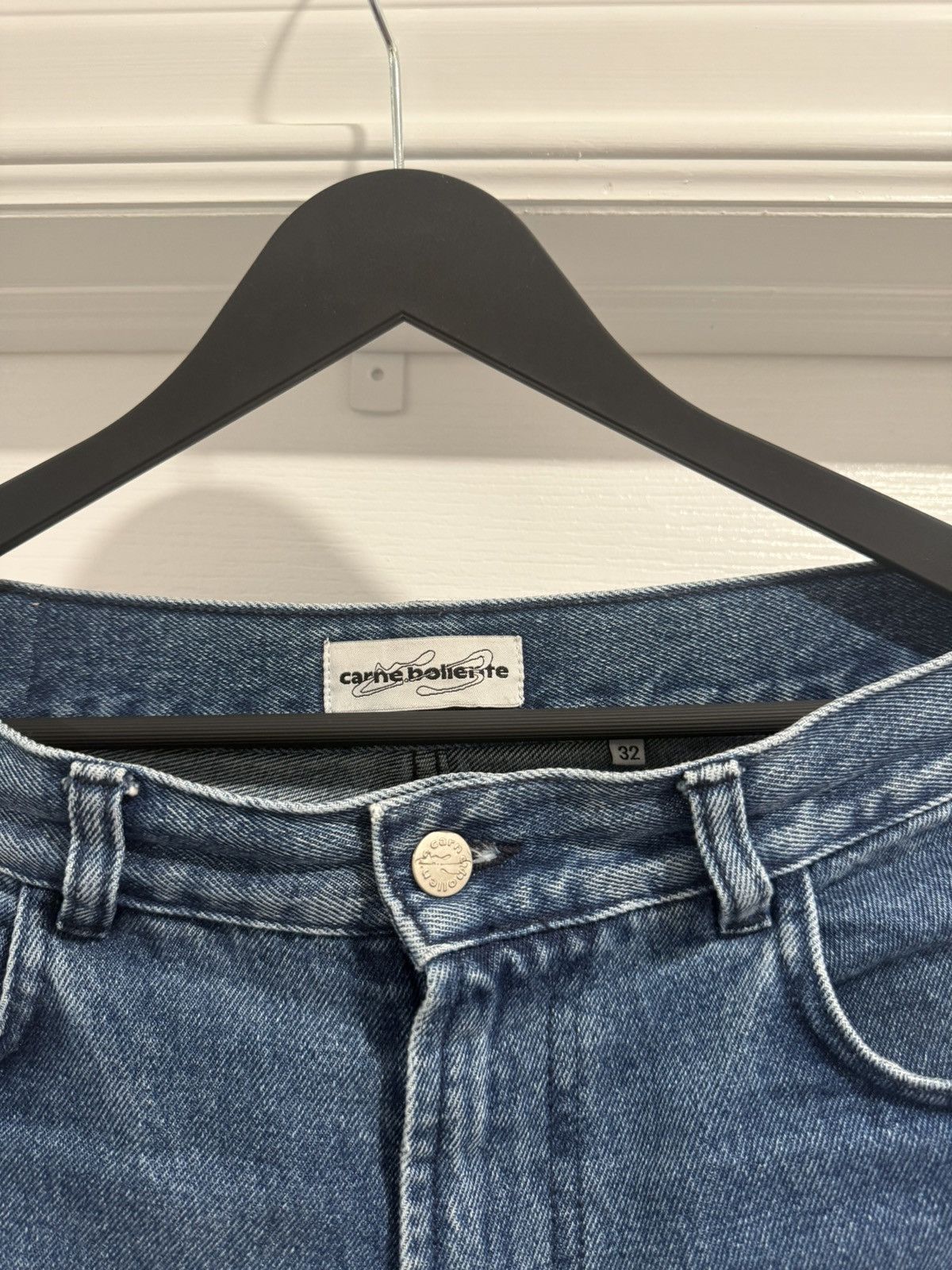 Carne Bollente 32” Cupid Denim with Hearts Size US 32 / EU 48 - 5 Thumbnail