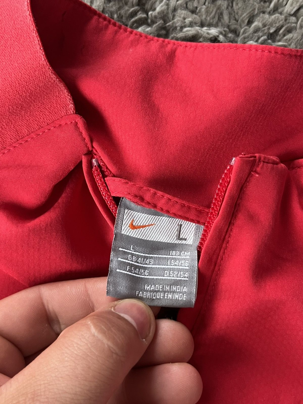 Nike Vintage Light Jacket Nike Soccer football team FC.Arsenal Size US L / EU 52-54 / 3 - 12 Thumbnail