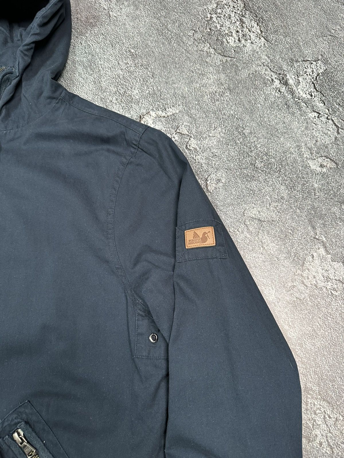 Other Peaceful Hooligan Light Jacket Men M size Navy Blue Size US M / EU 48-50 / 2 - 7 Thumbnail
