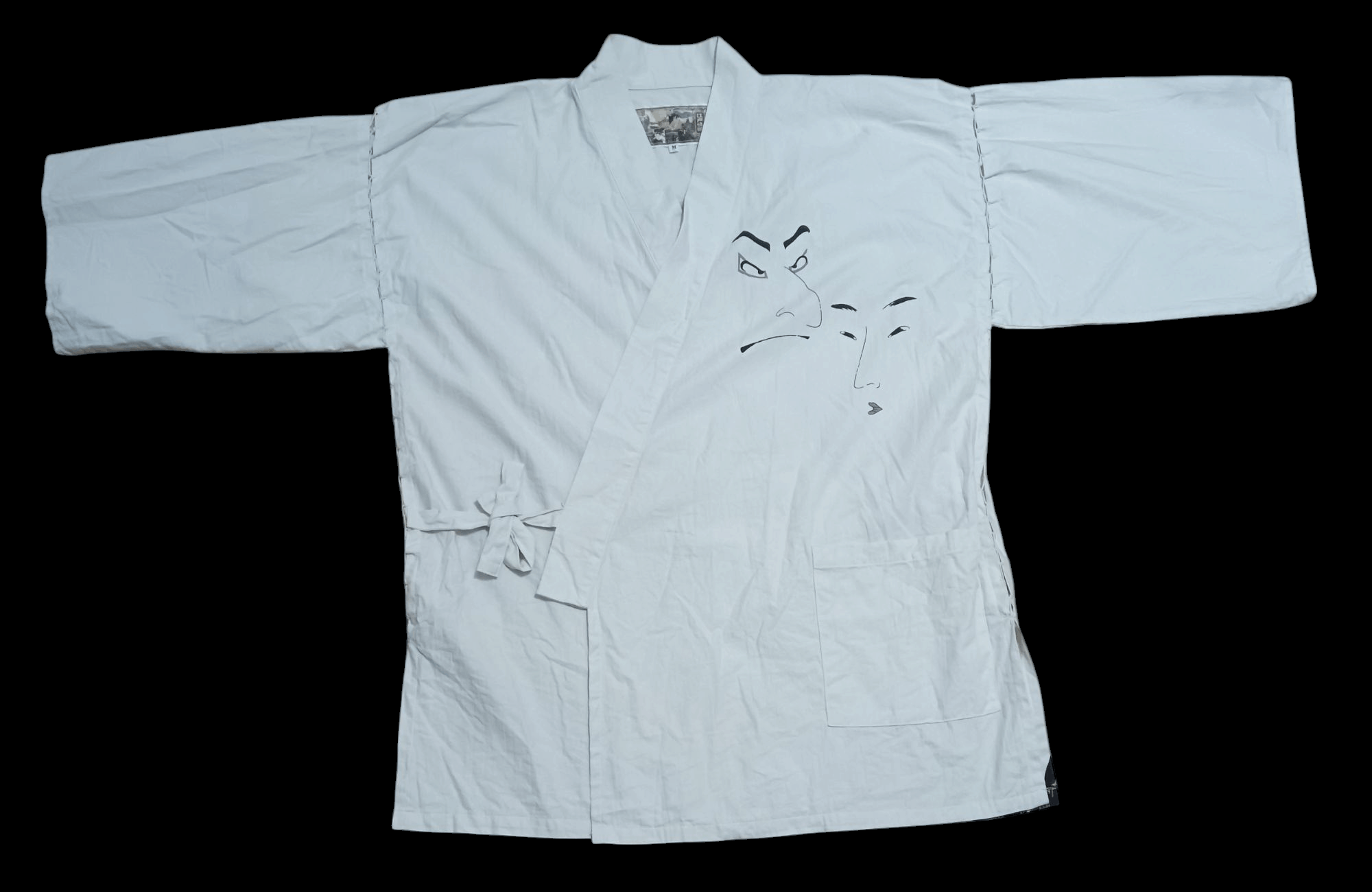 Japanese Brand EDO ATMOSPHERE BONDAGE GEISHA LIGHT KIMONO Size US M / EU 48-50 / 2 - 1 Thumbnail