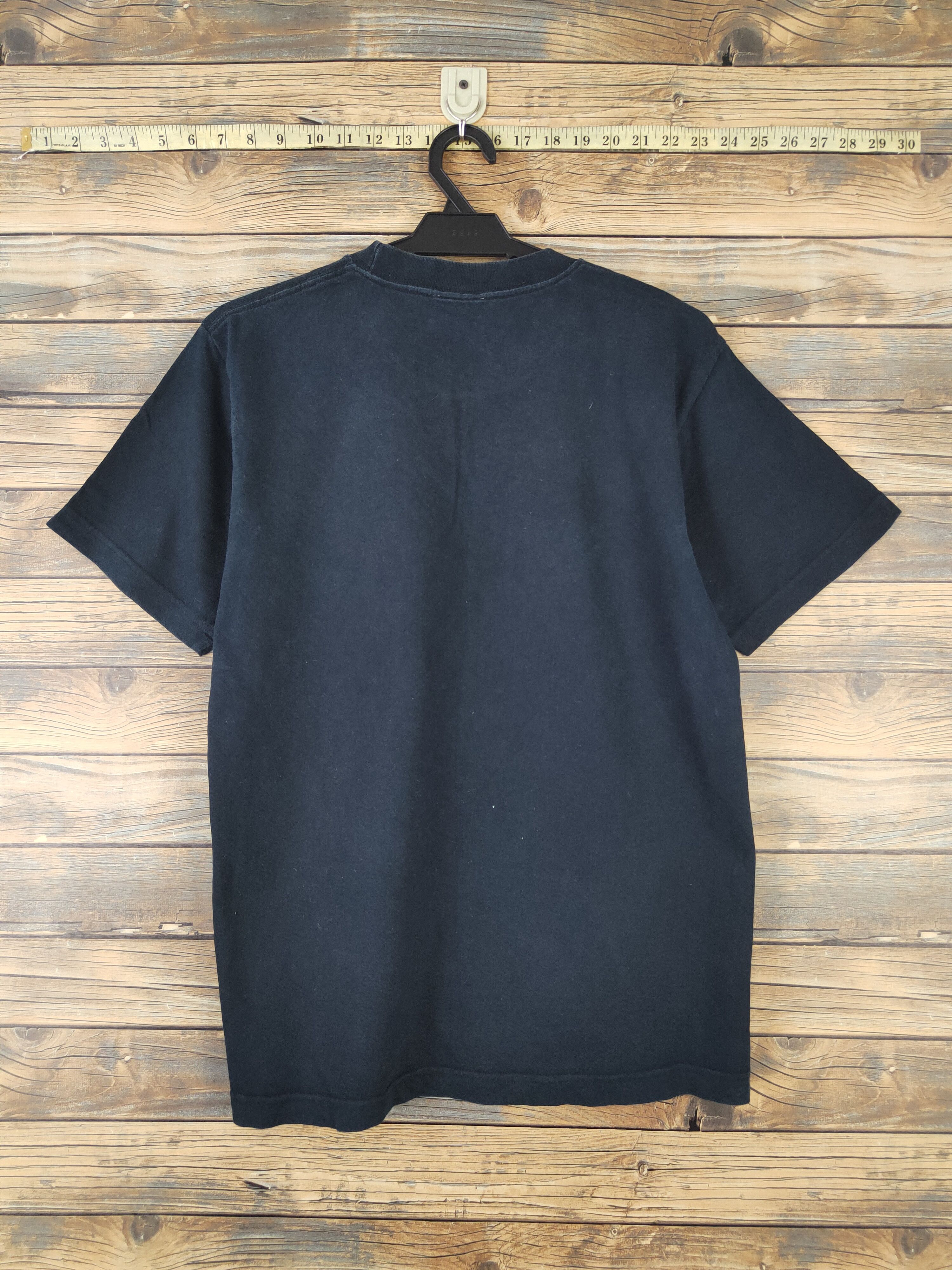 Japanese Brand Interface Navy Faded Short Sleeve T-shirt #634 Size US M / EU 48-50 / 2 - 8 Thumbnail