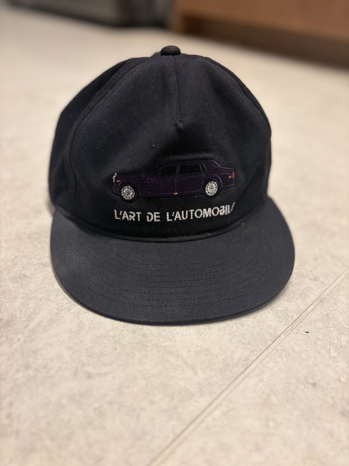【希少】KAR L'Art de L'Automobile cap 希少】KAR L'Art de L'Automobile cap LART DRAWING GRAPHIC CAP