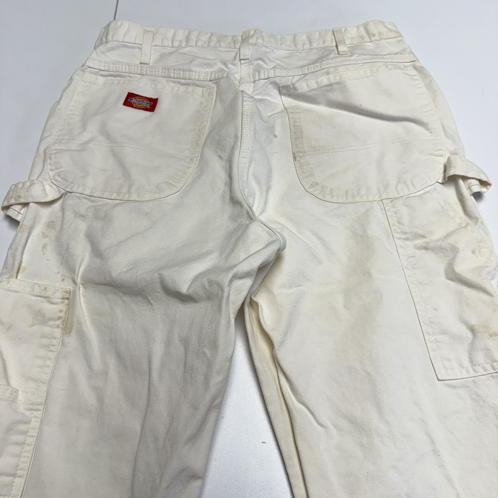 Dickies Dickies Painter Pants Mens 34x34 (32x32.5) White Carpenter W Size US 34 / EU 50 - 7 Thumbnail