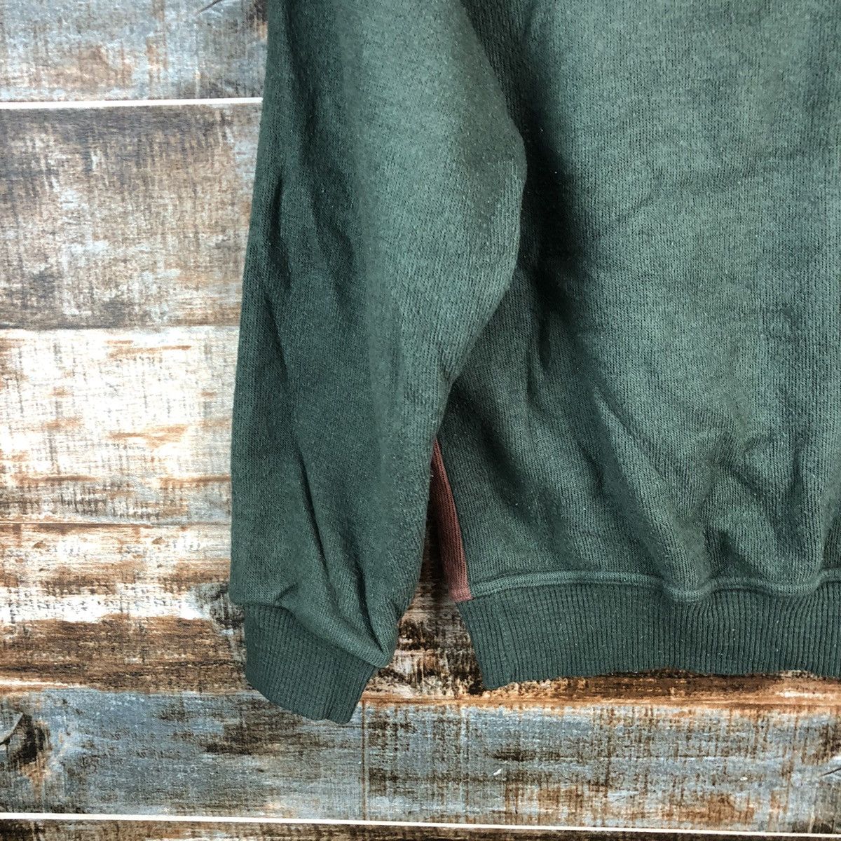 Japanese Brand Bush Hill vintage Brown Green Sweathshirt #A2514 Size US S / EU 44-46 / 1 - 16 Thumbnail