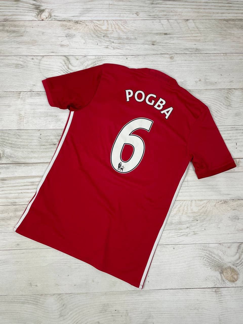 Adidas Adidas Manchester United 2016 2017 Pogba #6 Home Shirt Size US S / EU 44-46 / 1 - 3 Thumbnail