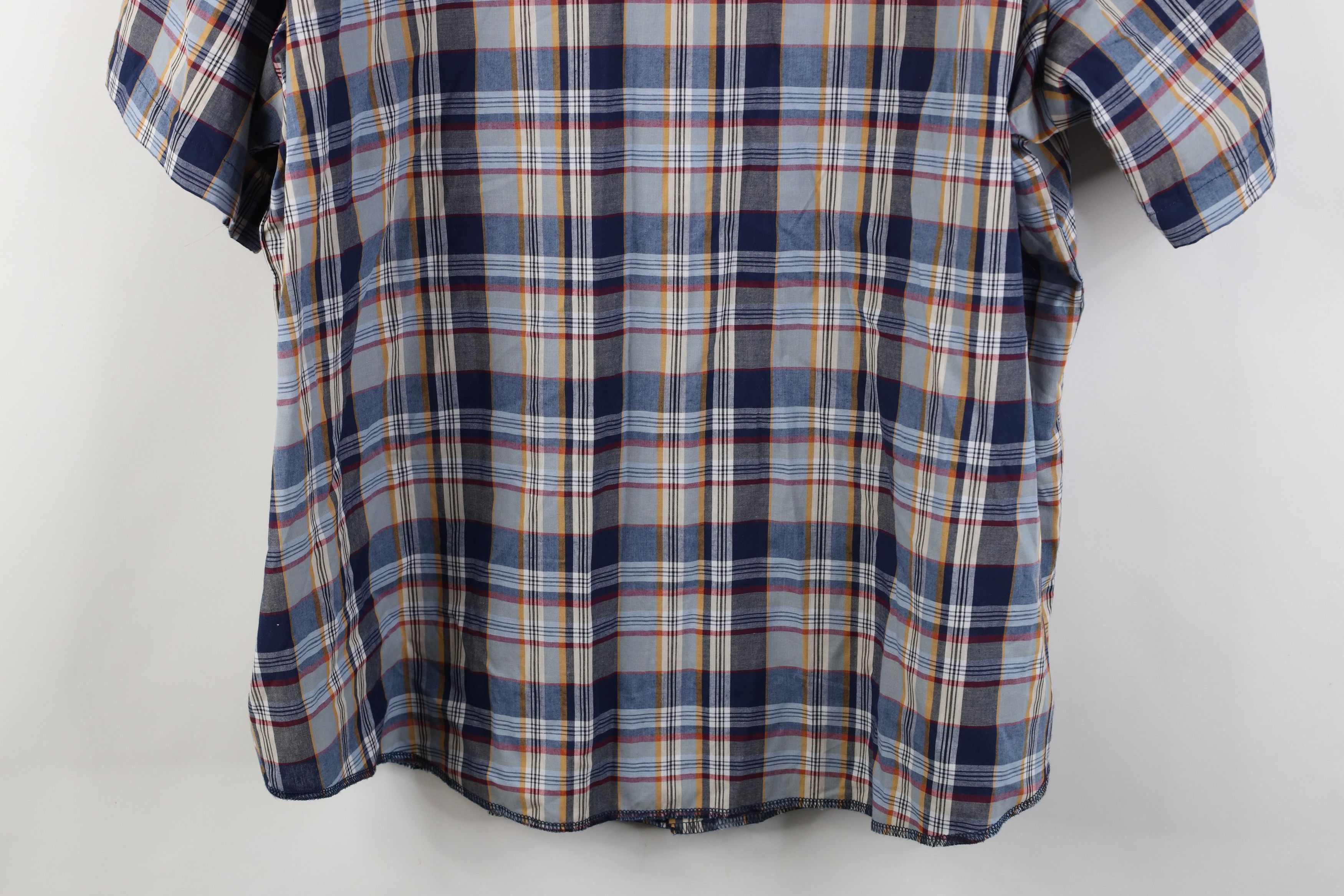 Wrangler Deadstock Vintage Y2K Wrangler Western Button Shirt Plaid Size US XXL / EU 58 / 5 - 12 Thumbnail