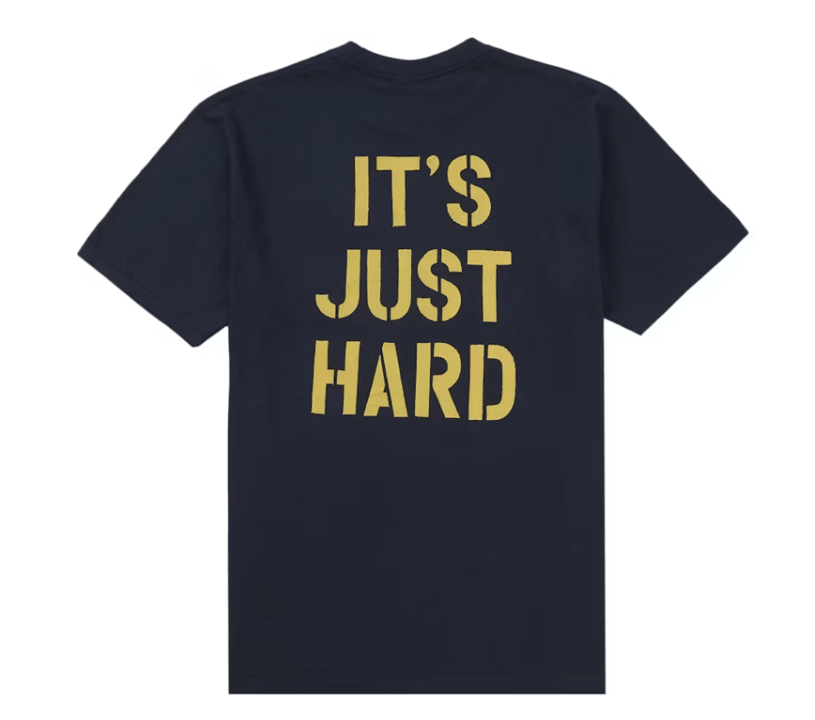 Supreme Supreme Hard Tee Navy Size L Size US L / EU 52-54 / 3 - 1 Thumbnail