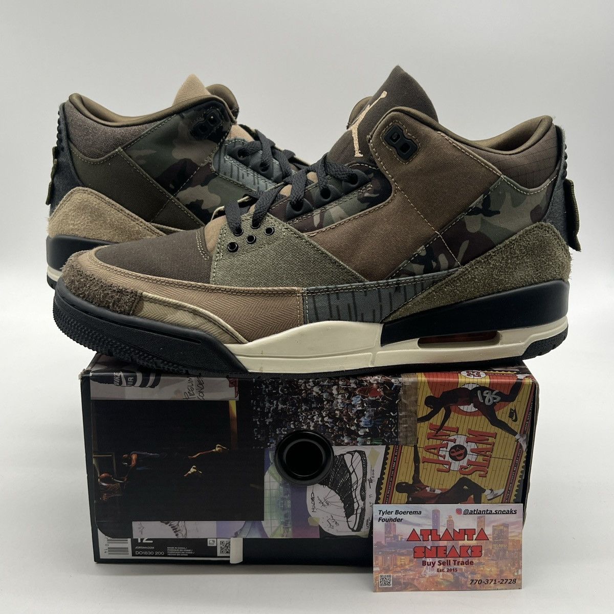 Air Jordan 3 patchwork