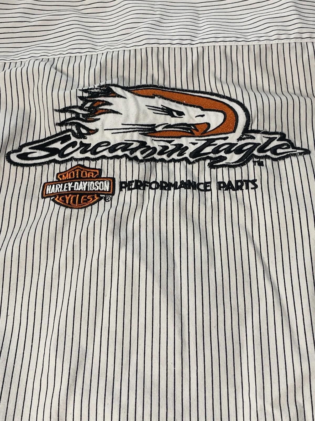 Harley Davidson Harley Davidson Racing Button Shirt Youth Size XL Size US XL / EU 56 / 4 - 9 Thumbnail