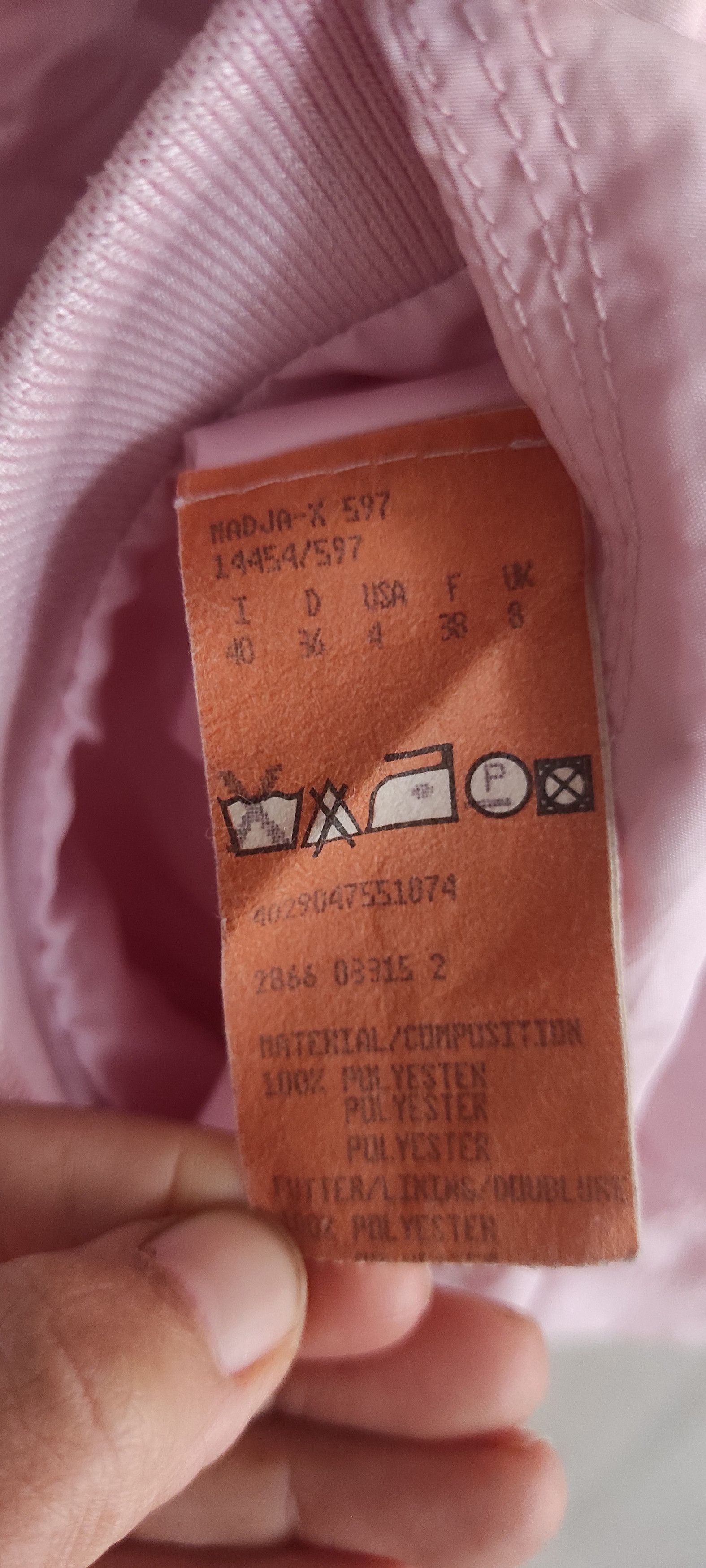 Hugo Boss × Vintage Hugo Boss Classic Double-breasted Trench Coat Light Pink Size S / US 4 / IT 40 - 5 Thumbnail