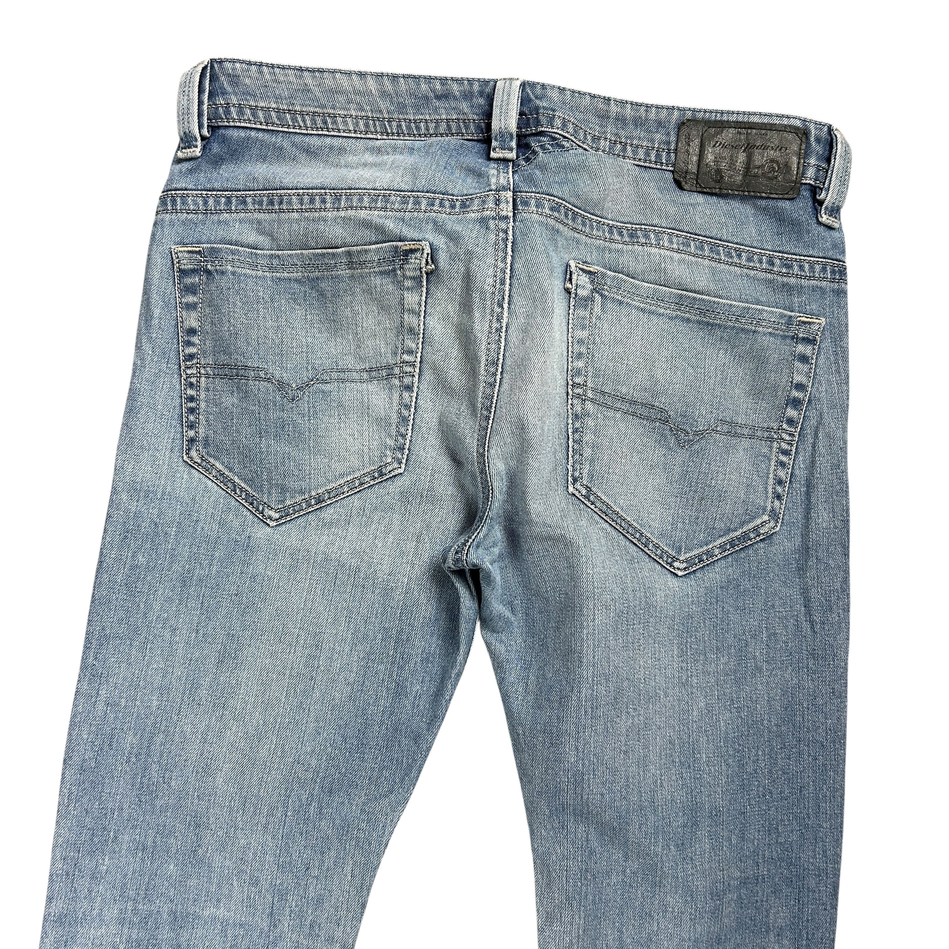Diesel Diesel Thavar Slim Skinny Stretch Blue Denim Jeans W29L32 Size US 29 - 4 Thumbnail