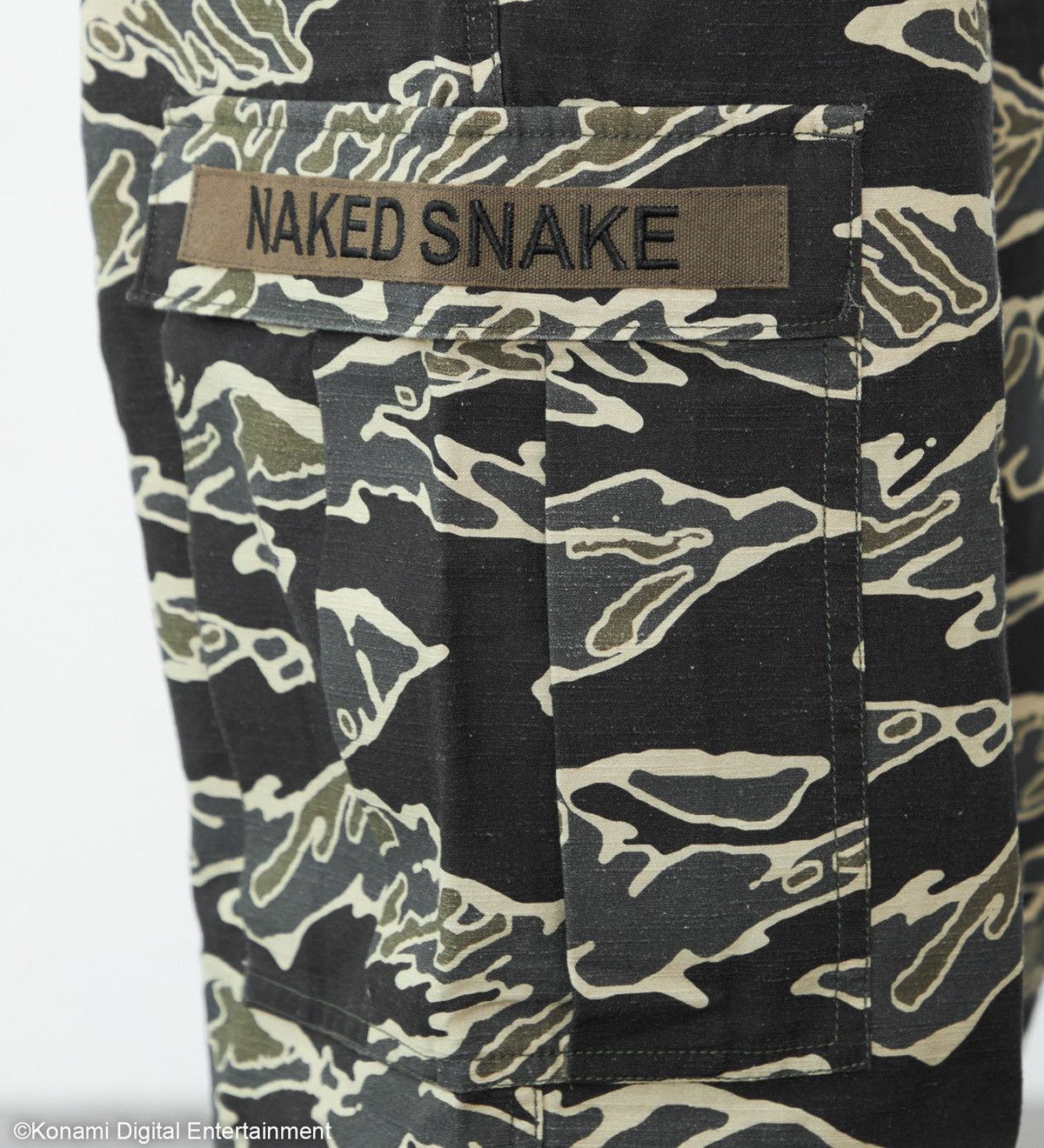 Edwin METAL GEAR SOLID Δ × EDWIN - TIGER STRIPE CARGO PANTS Size US 36 / EU 52 - 6 Thumbnail