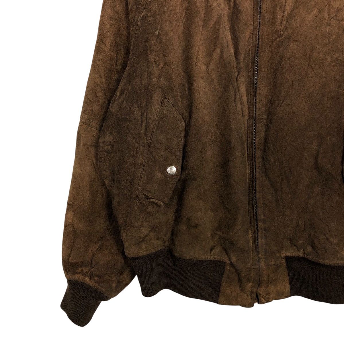 Japanese Brand 📌Vintage Leather Jacket Atelier Sab For Men Issey Miyake Size US M / EU 48-50 / 2 - 5 Thumbnail