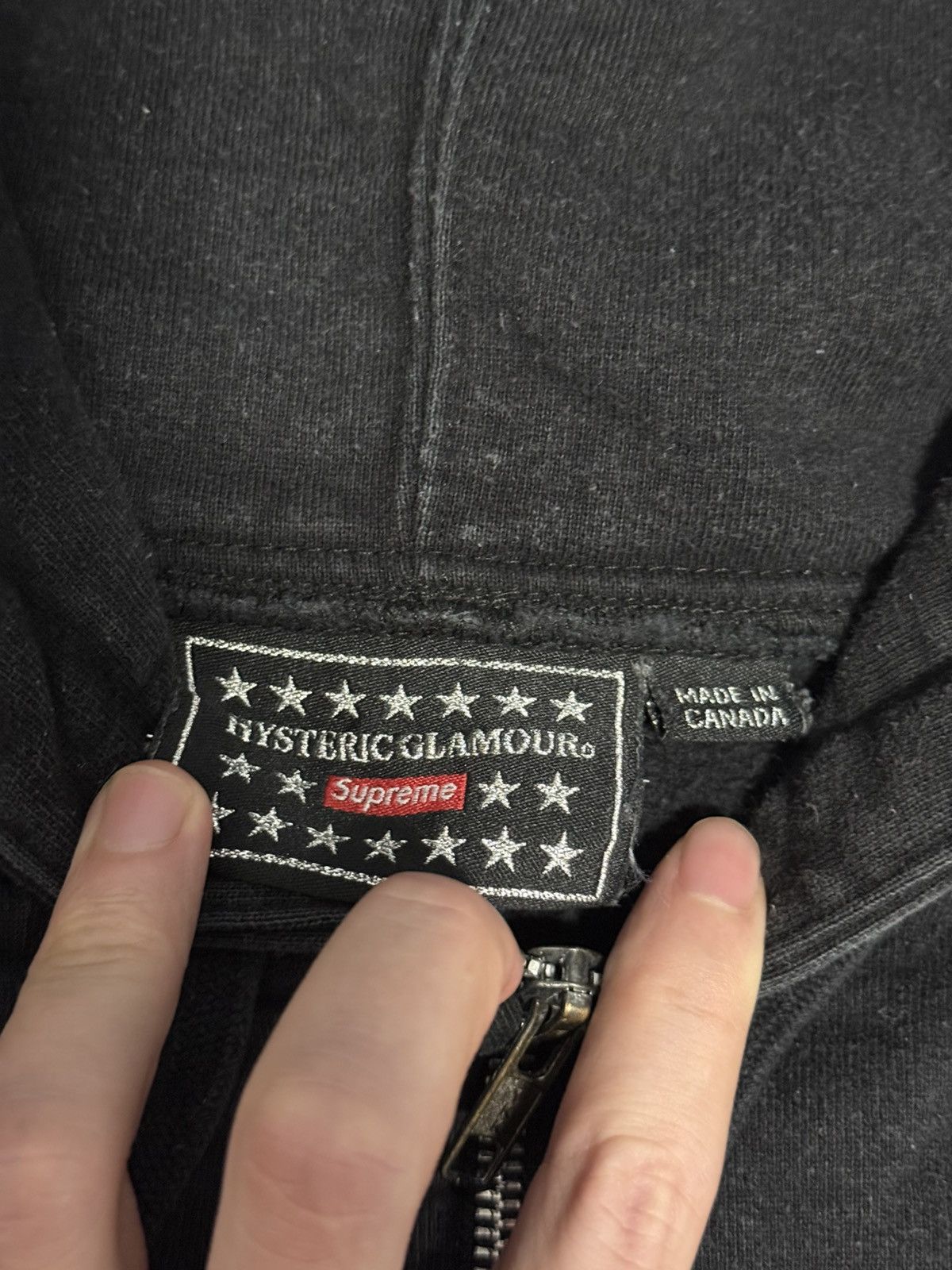 Hysteric Glamour × Supreme Supreme hysteric Glamour patches zip up sweatshirt hoodie Size US L / EU 52-54 / 3 - 3 Thumbnail