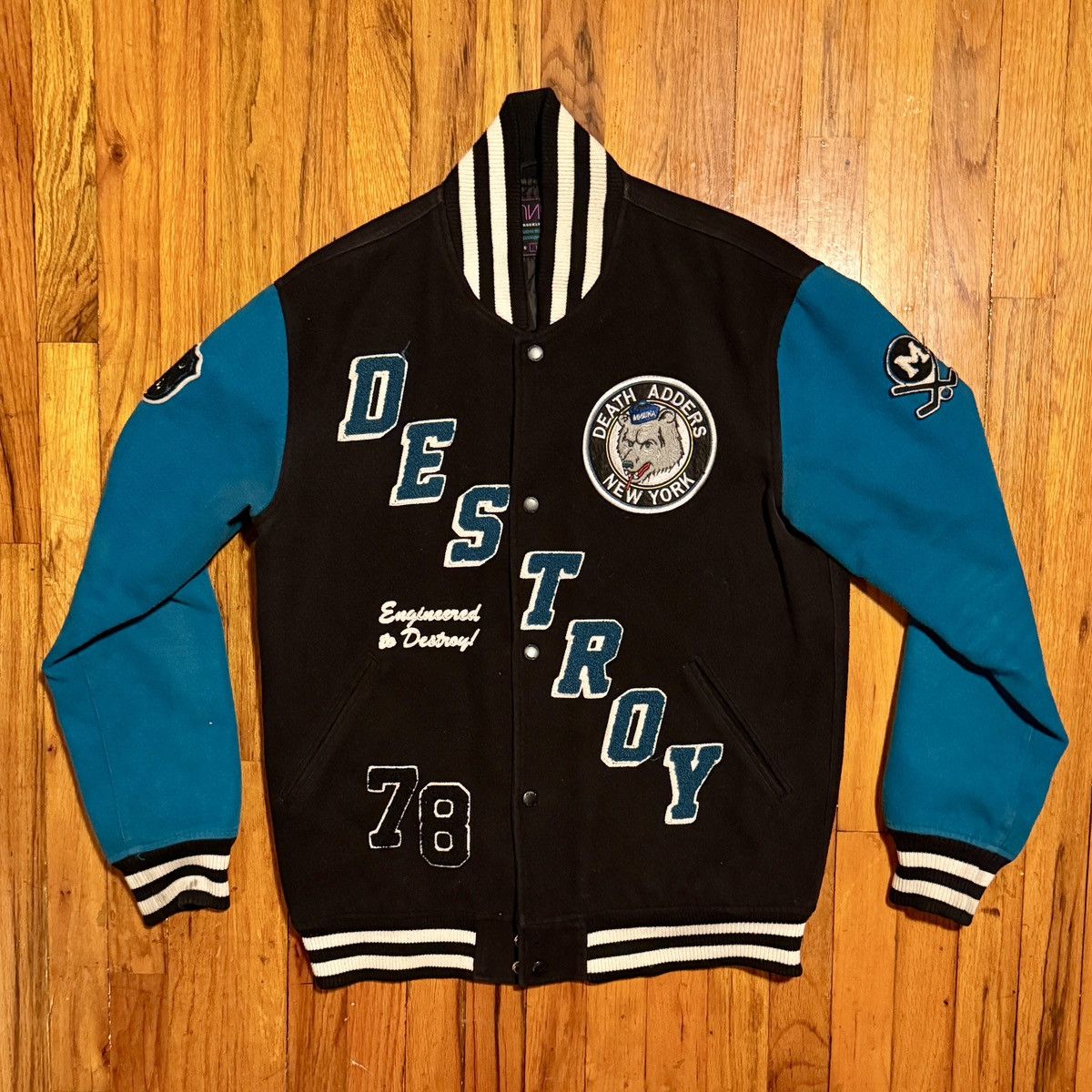Mishka Mishka Vintage Varsity Jacket Size US M / EU 48-50 / 2 - 1 Thumbnail