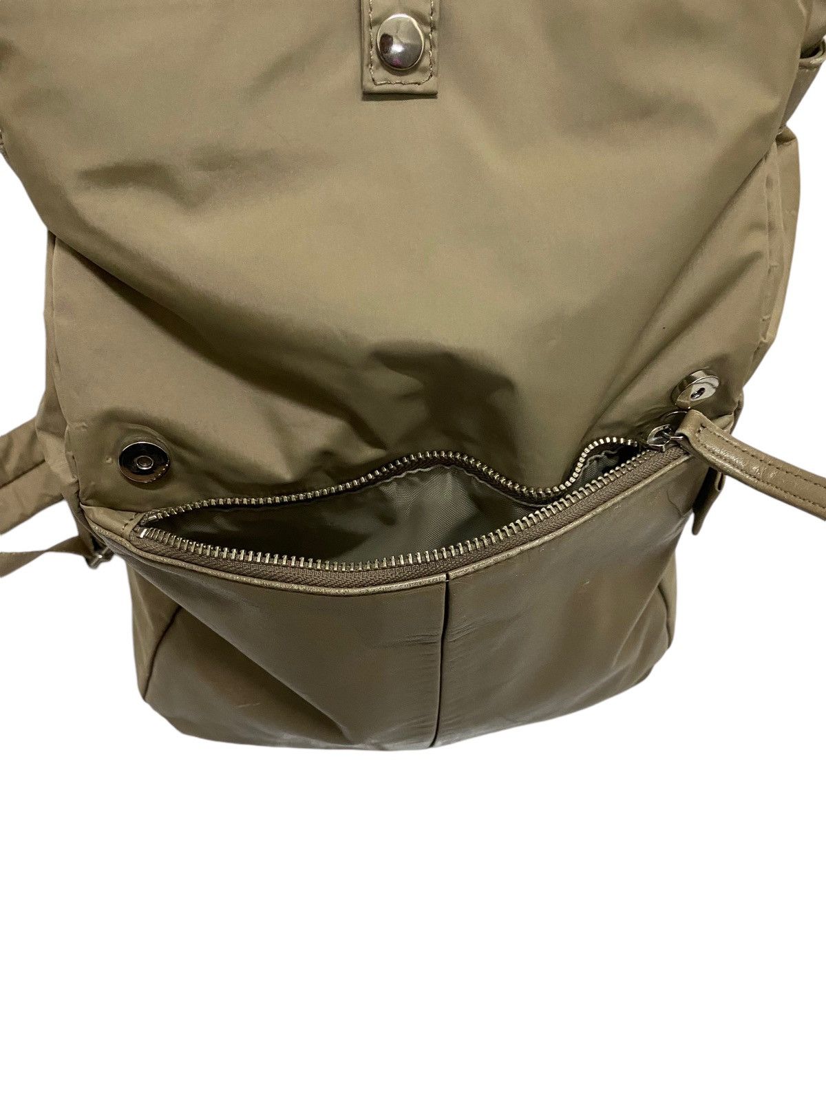 Yohji Yamamoto Y'saccs Leather Backpack Size ONE SIZE - 7 Thumbnail