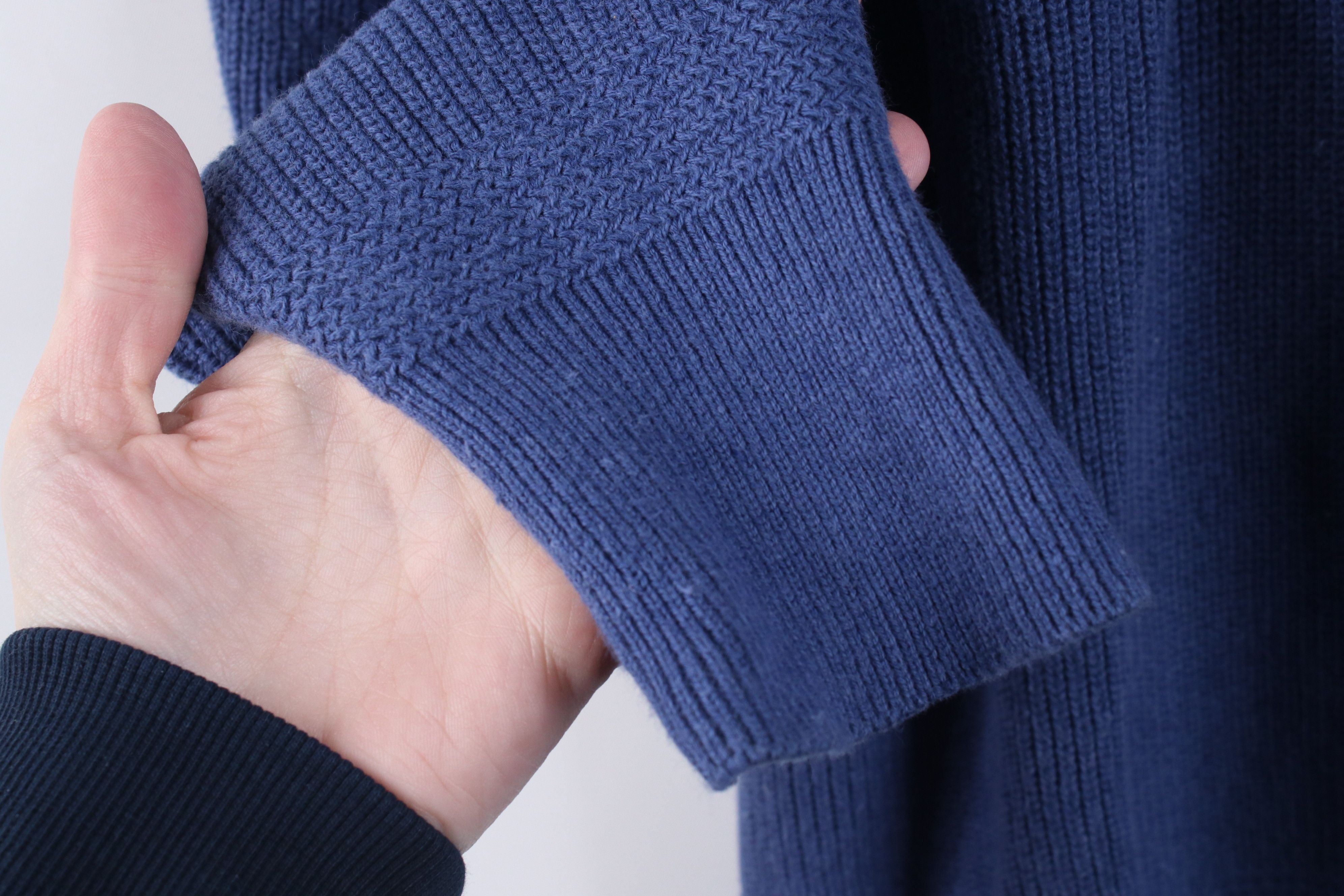 Eddie Bauer Vintage 90s Eddie Bauer Thermal Ribbed Knit Henley Sweater Size US M / EU 48-50 / 2 - 7 Thumbnail