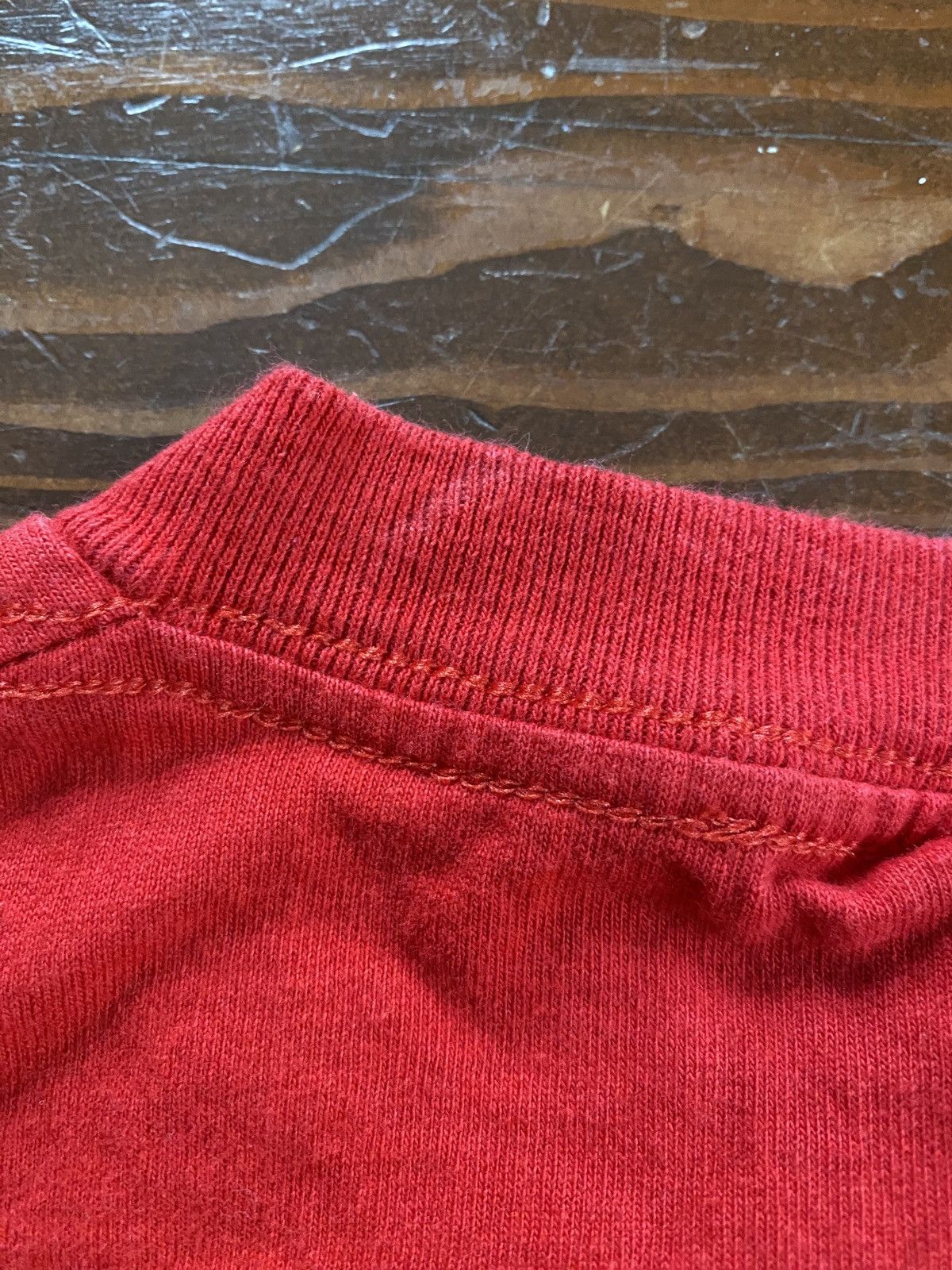 Sessions × Vintage Vintage ‘01 Y2K Sessions Spellout Red Long Sleeve Tee Shirt Size US L / EU 52-54 / 3 - 17 Thumbnail