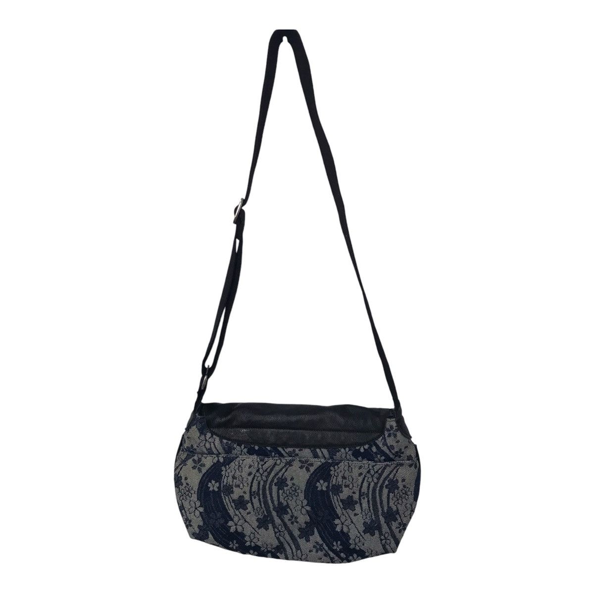 Japanese Brand Japanese Kara Kuri Shiko Tamashi Denim Sling Bag Size ONE SIZE - 5 Thumbnail