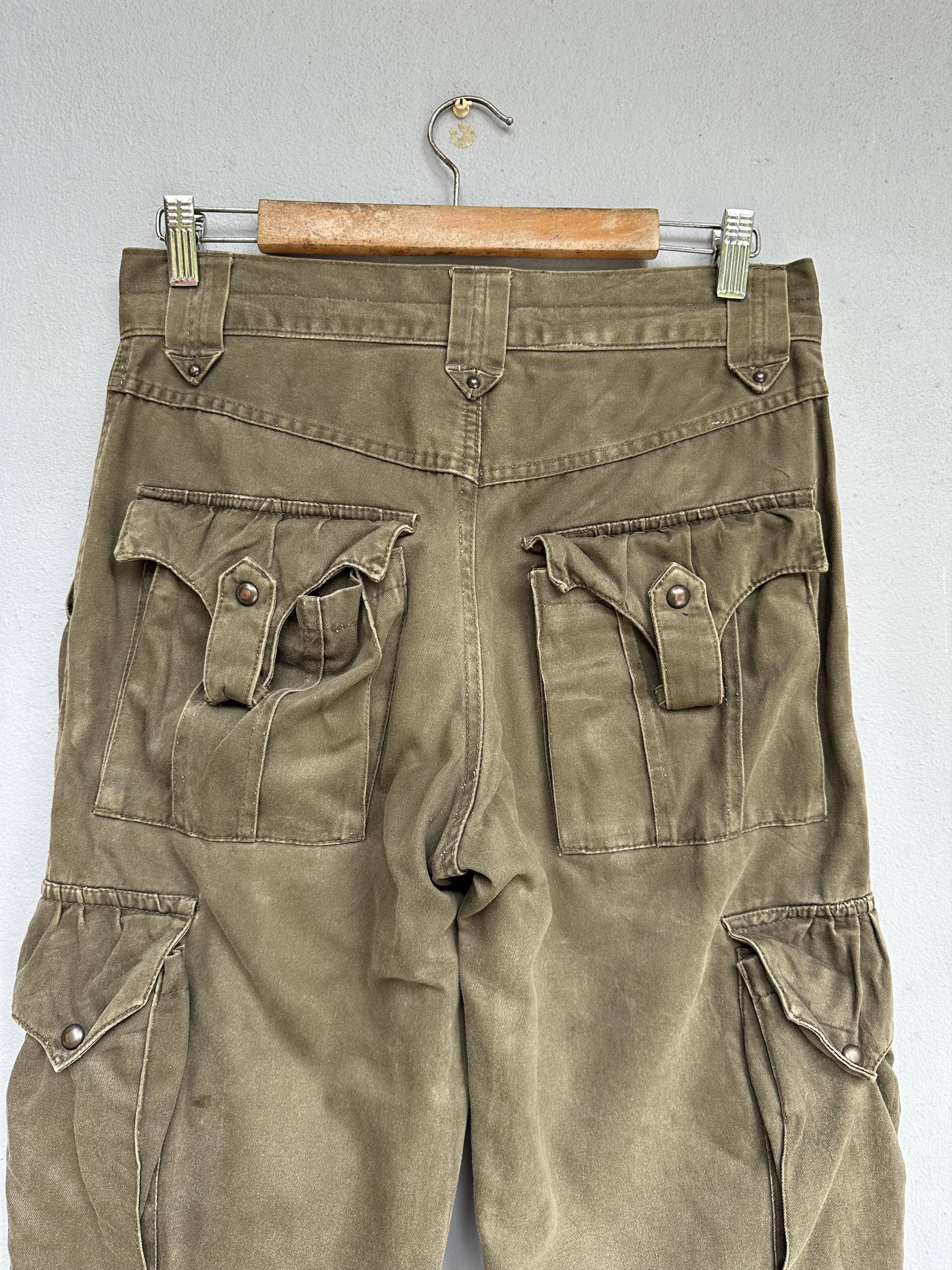 Japanese Brand Vintage DPS Prisoner Used Cargo Military Trousers Pants Size US 30 / EU 46 - 10 Thumbnail