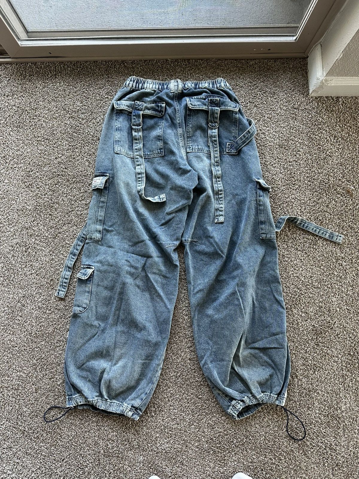 Bdg BDG Baggy Denim Cargo Pants Size 24" / US 00 / IT 34 - 2 Thumbnail