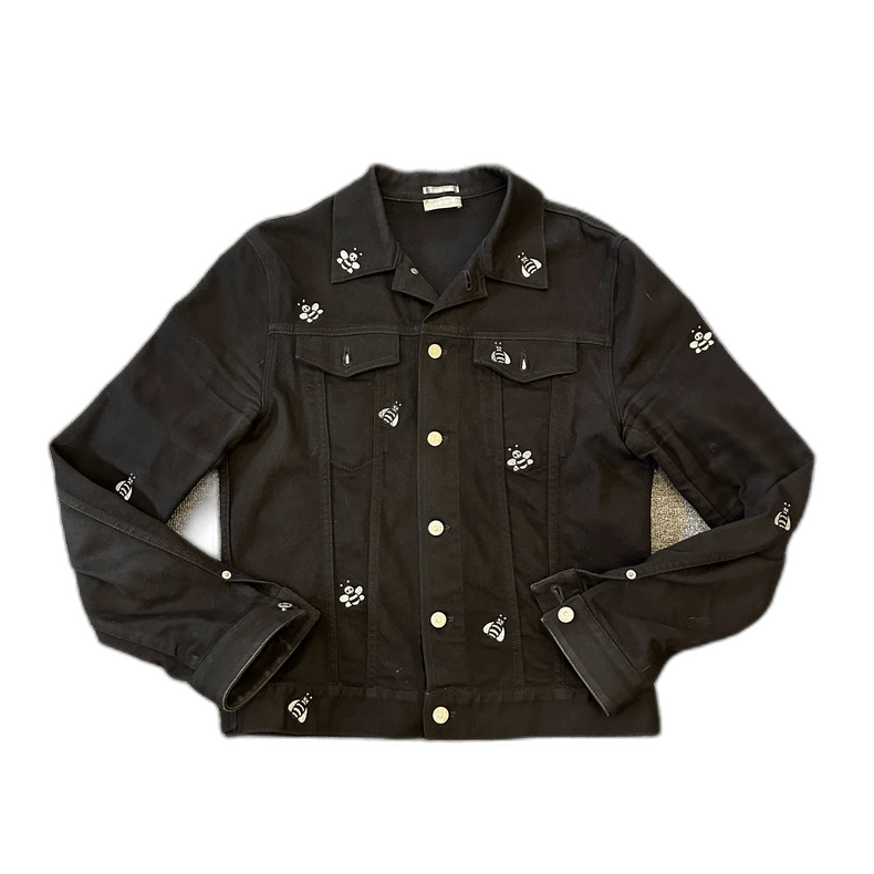 Dior Embroidered Bee Collar Jacket for Men