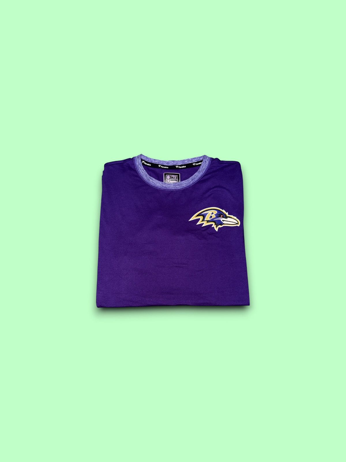 NFL Baltimore Ravens NFL Pro Line fanatics shirt purple large Size US L / EU 52-54 / 3 - 1 Thumbnail