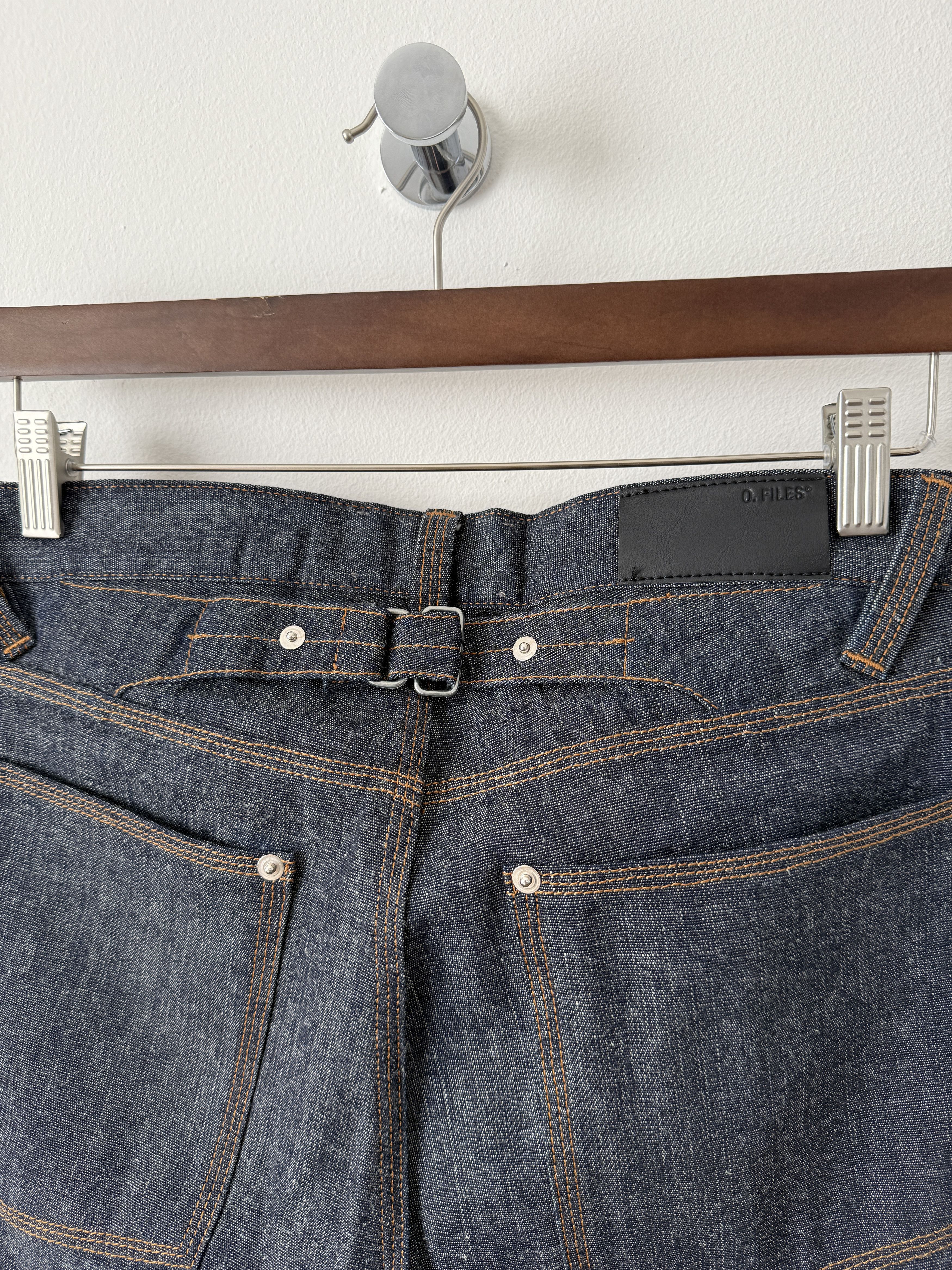 Ojardorf O. FILES Italian Raw Denim Jeans Size US 31 - 13 Thumbnail
