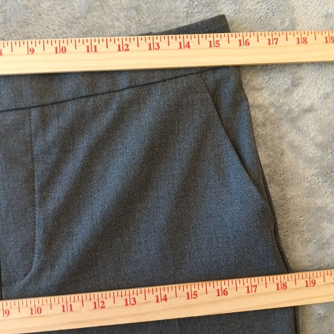 Banana Republic Banana Republic Pants Womens 8 Gray Hayden Ankle Size Pull Pockets 31x27 Size 30" / US 8 / IT 44 - 3 Thumbnail