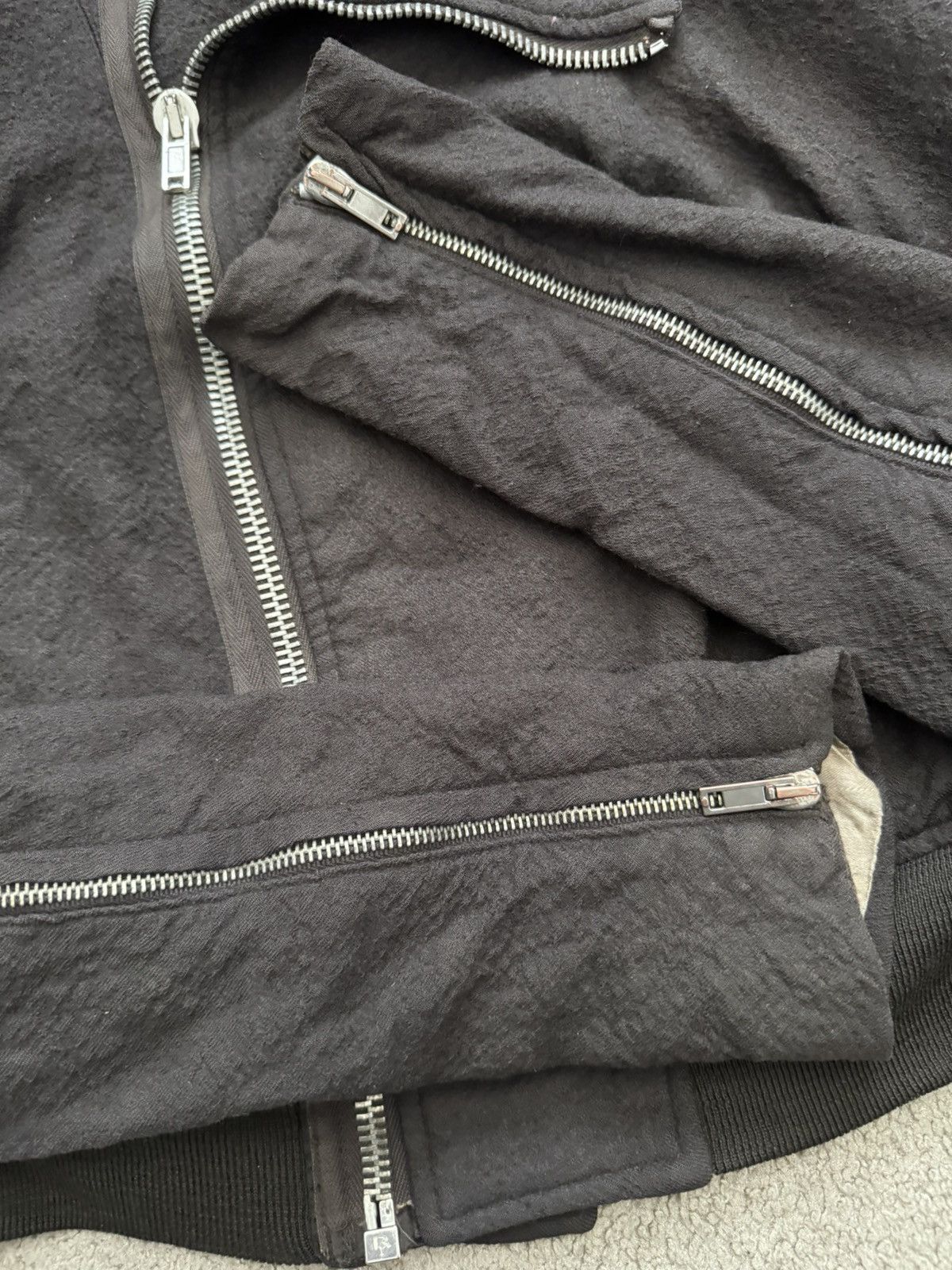 Rick Owens SS05 Rick Owens Mainline "Scorpio" Mollino Wool Jacket Size US XS / EU 42 / 0 - 5 Thumbnail