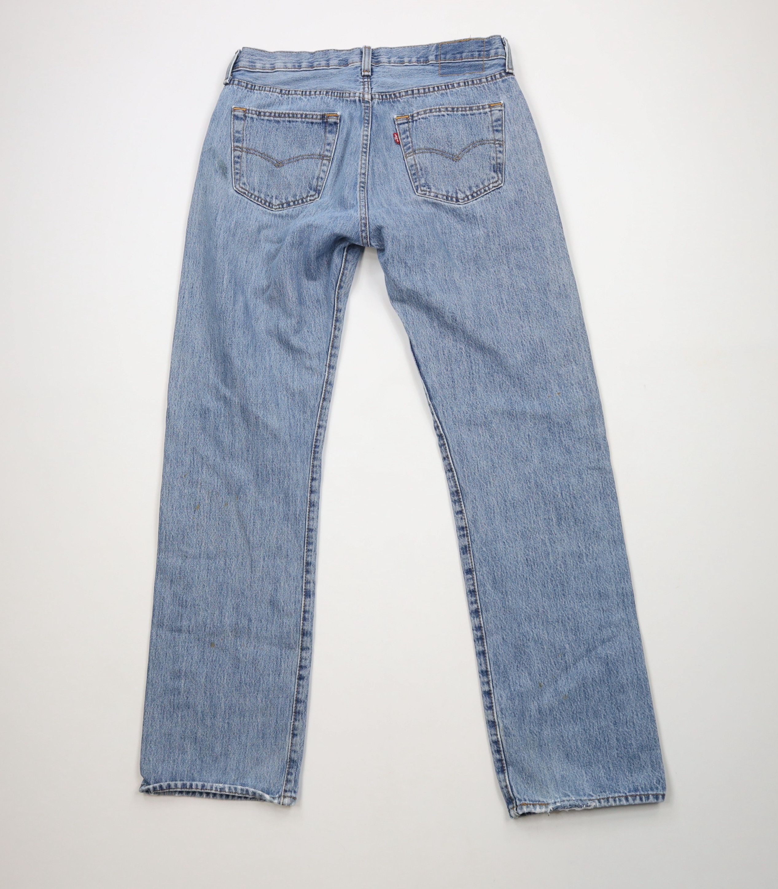 Levi's × Vintage Vintage Y2K Levis 501xx Button Fly Original Fit Denim Jeans Size US 34 / EU 50 - 9 Thumbnail