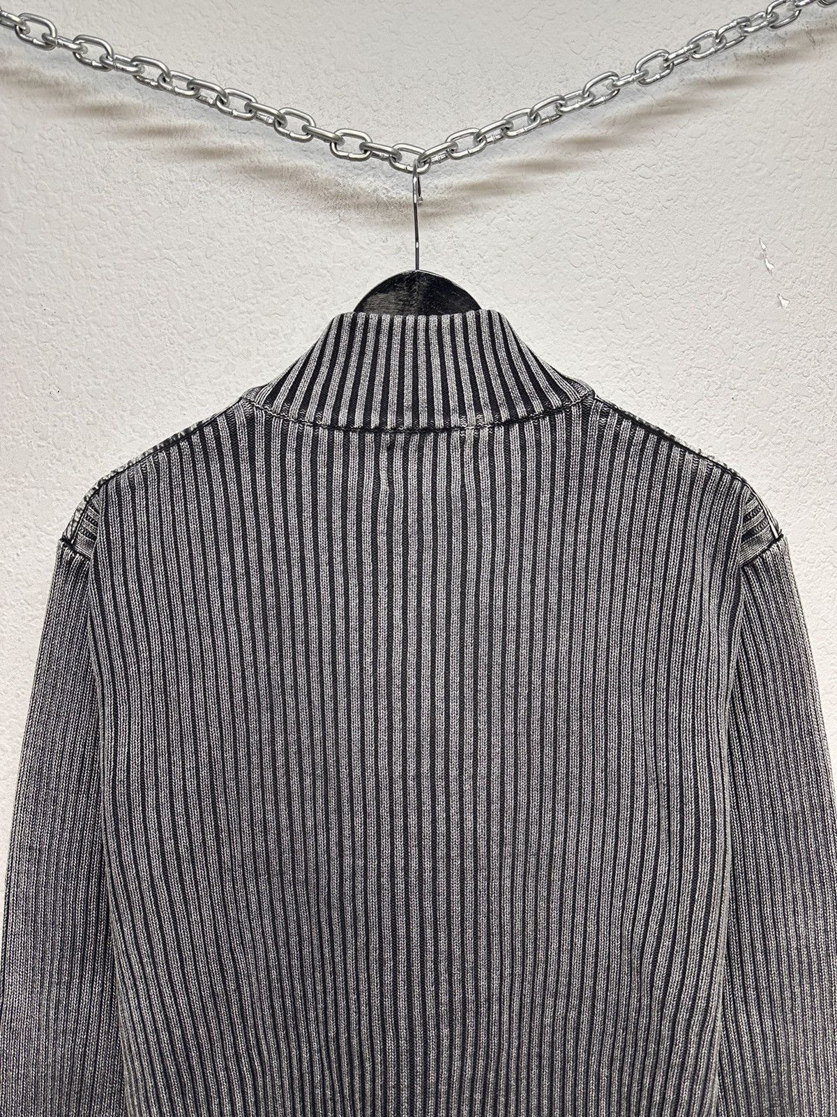 Other Lyjeassion gothic knit halfzip sweater distressed y2k style Size US XL / EU 56 / 4 - 11 Thumbnail